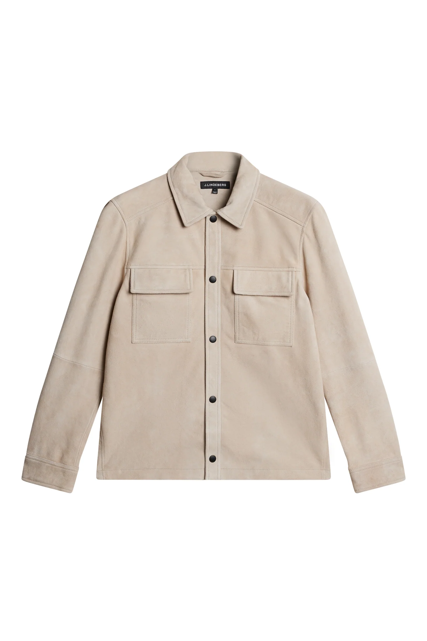 Wilden Suede Overshirt Moonbeam