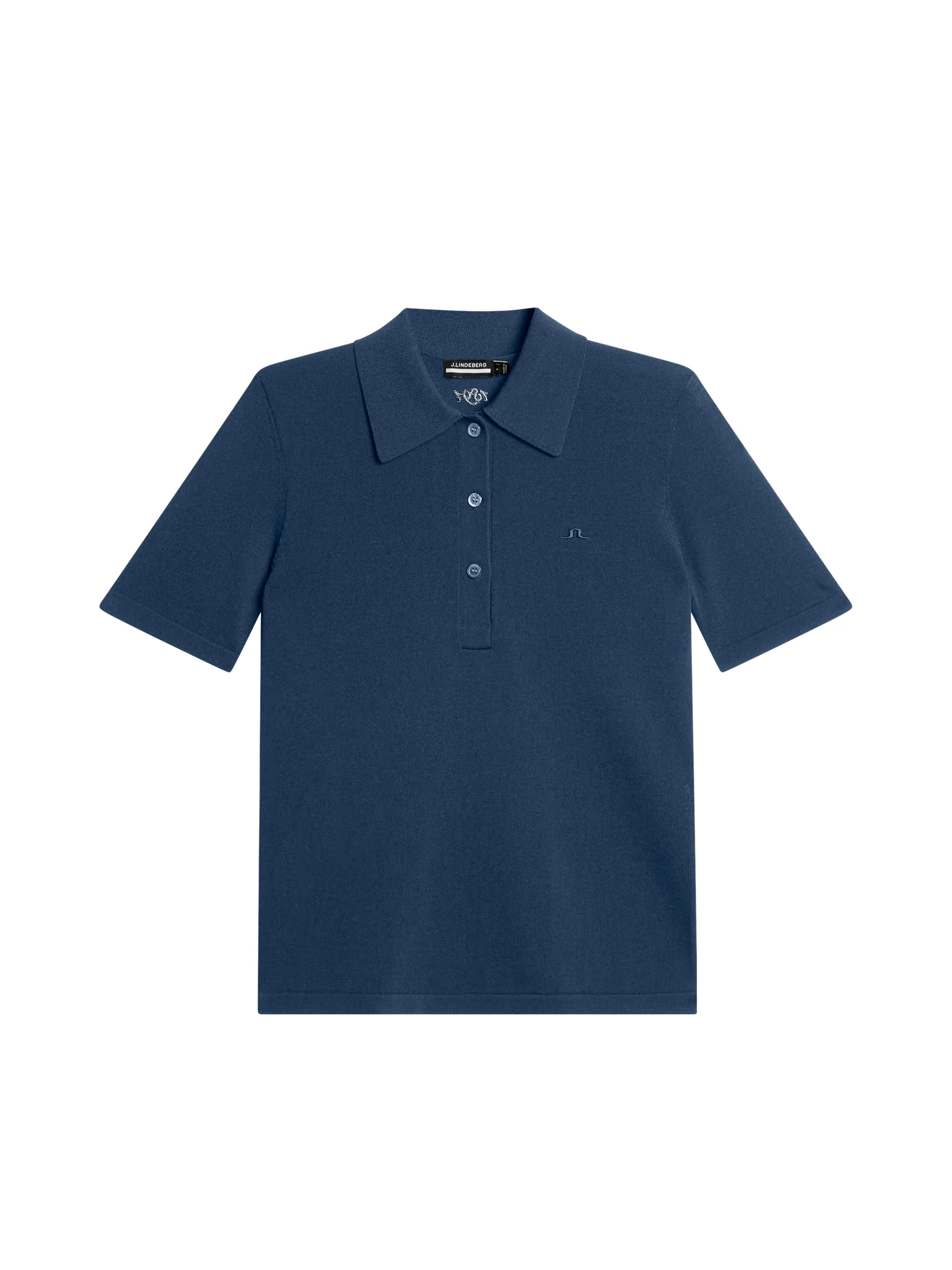 Amandine Knitted Polo Teal