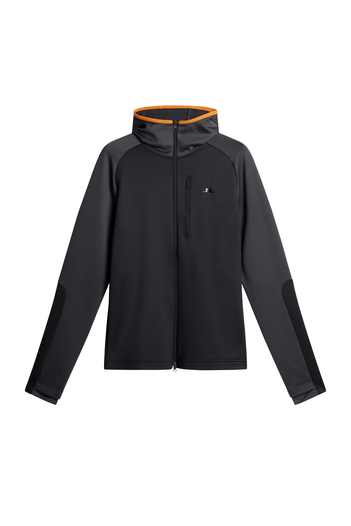 Elevation Full Zip Hood Black