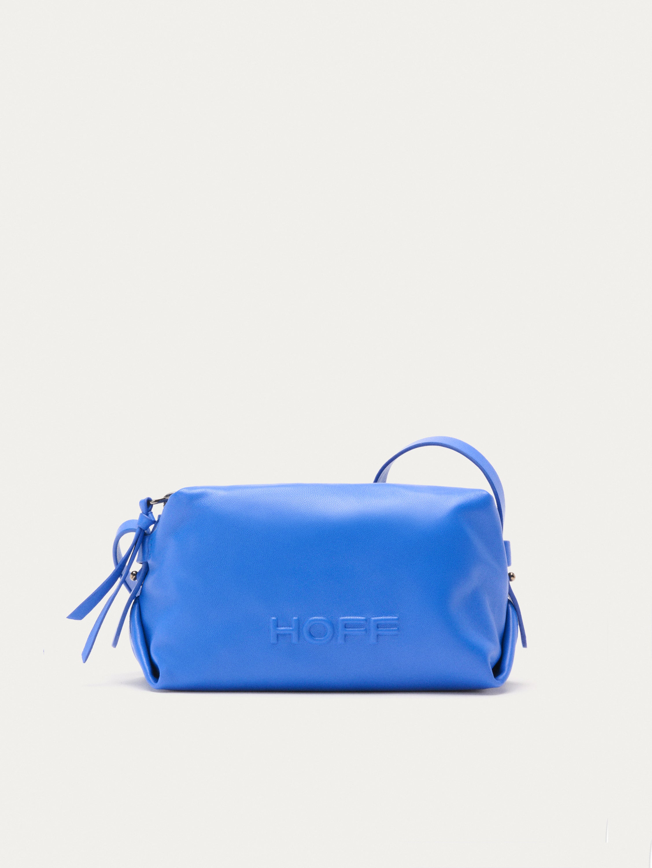 BANDOLERA PIEL HALL AZUL