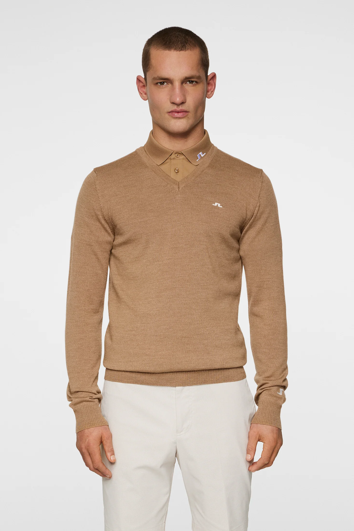 Lymann Knitted Sweater Oil Green