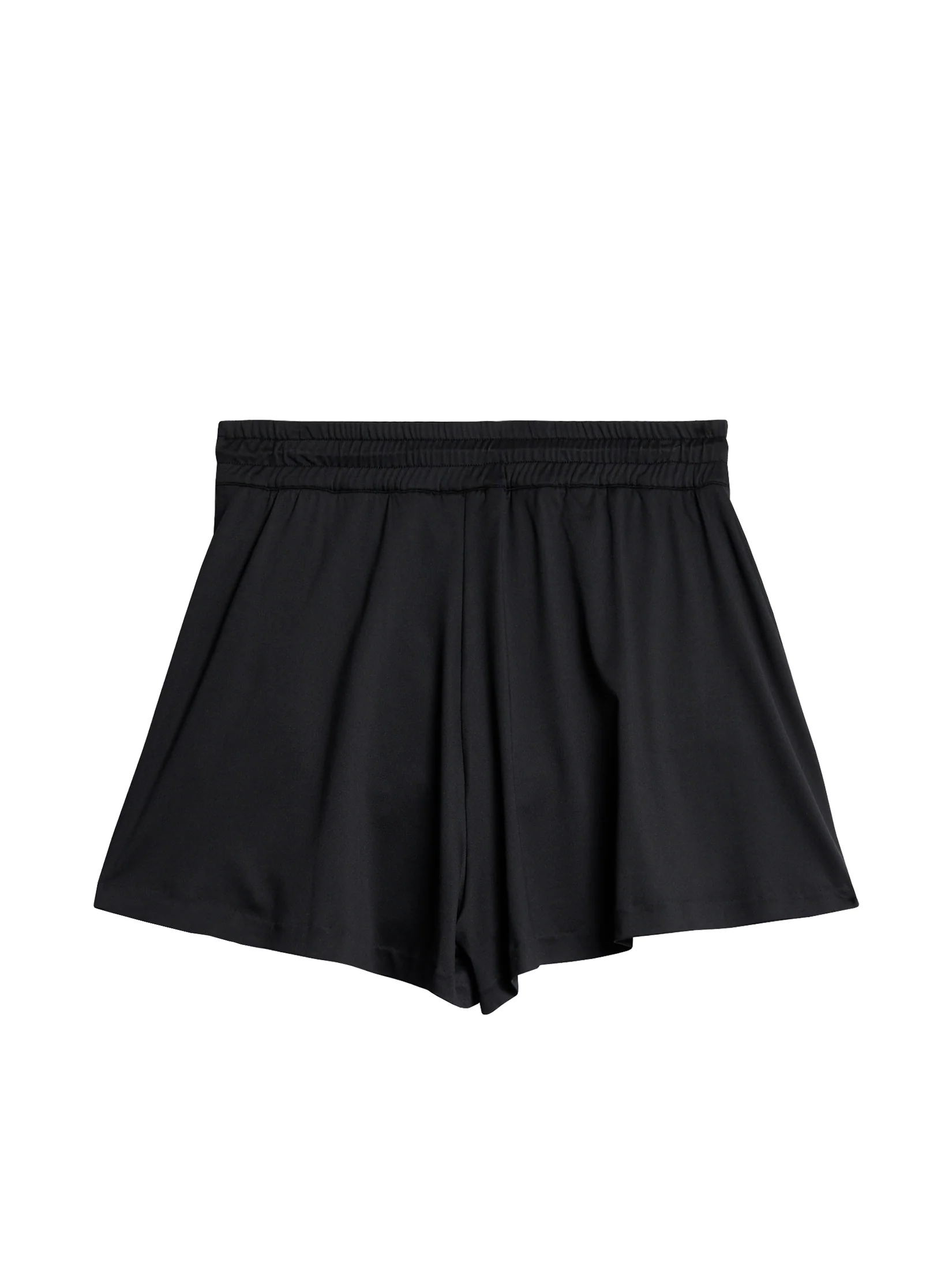 Billie Wide Jersey Shorts Black