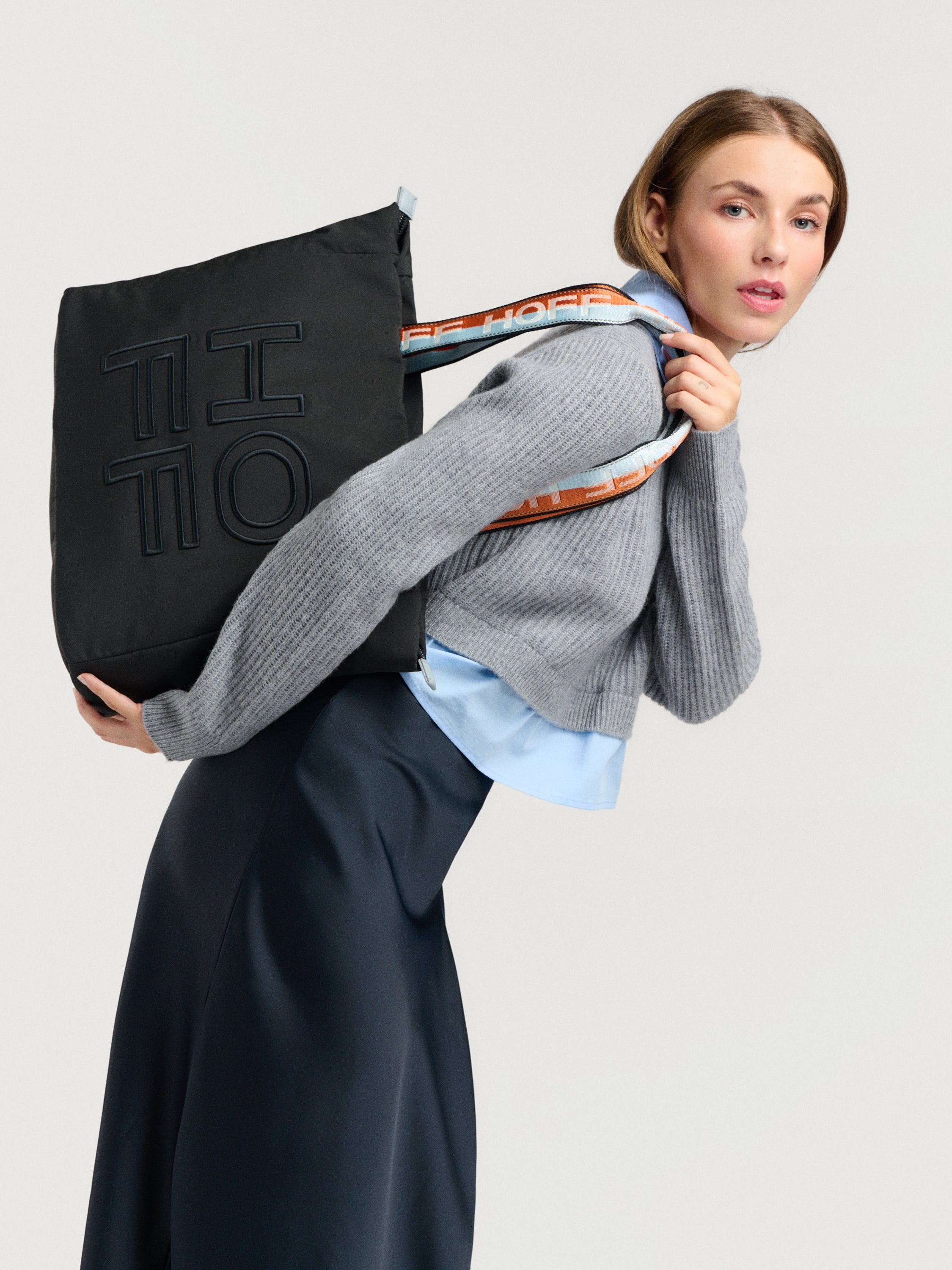 SHOPPER NYLON ARCH NEGRO