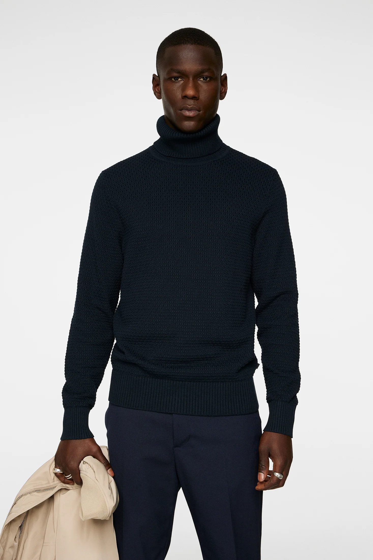 Olivero Turtleneck Sweater Moonbeam