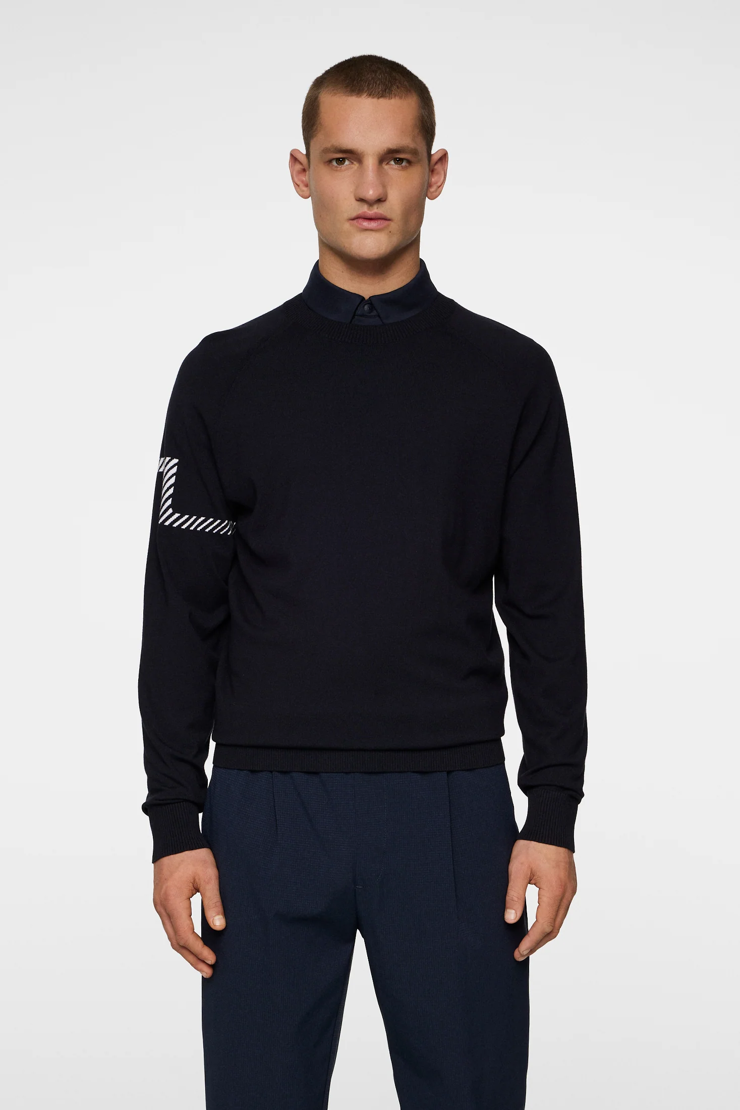 Heath Knitted Sweater White