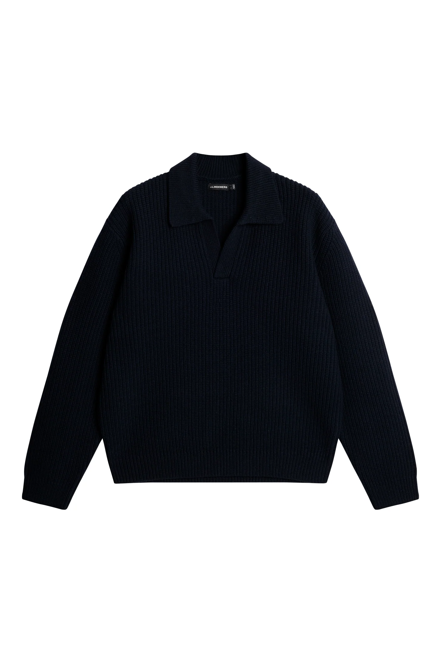 Jethro Heavy Polo Knit JL Navy