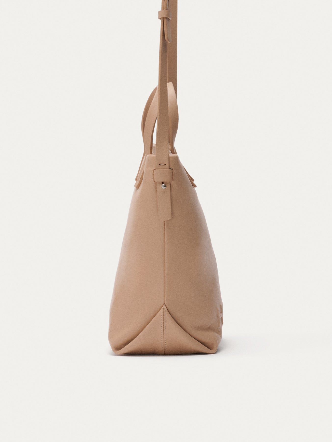 SHOPPER PIEL ARCADE BEIGE