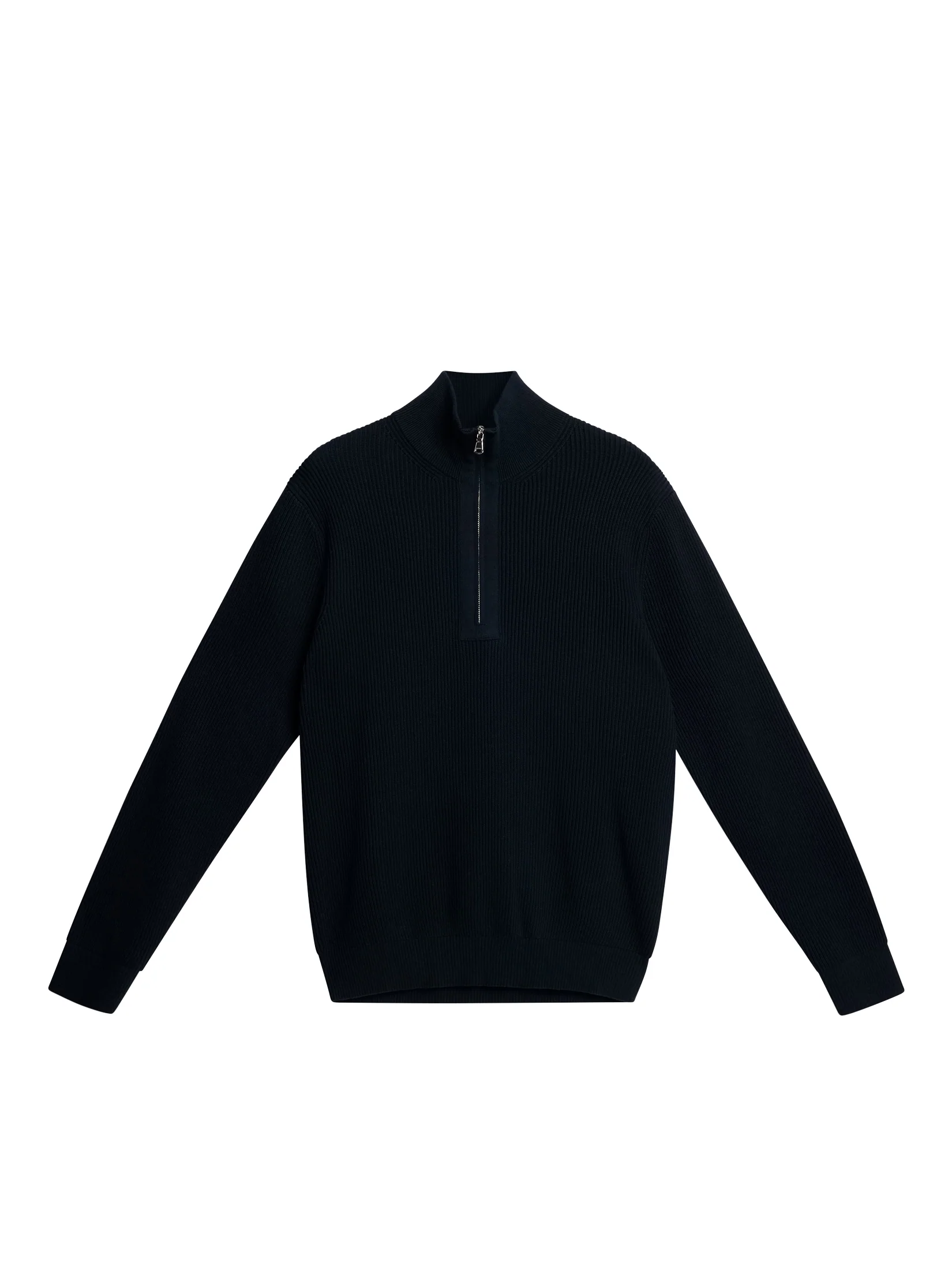 Alex Half Zip Knitted Sweater Rain Washed