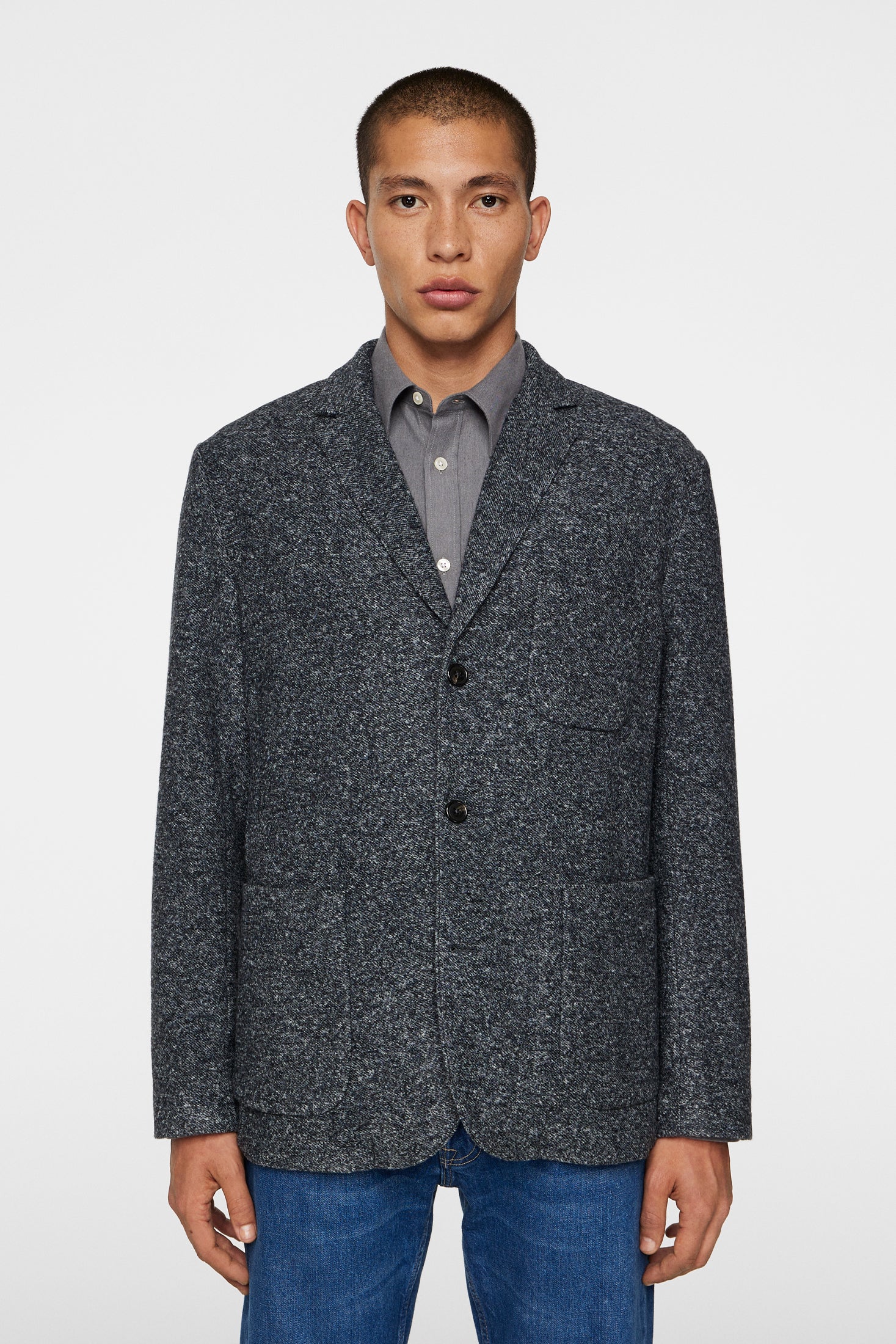 Carlton Cardigan Blazer Black