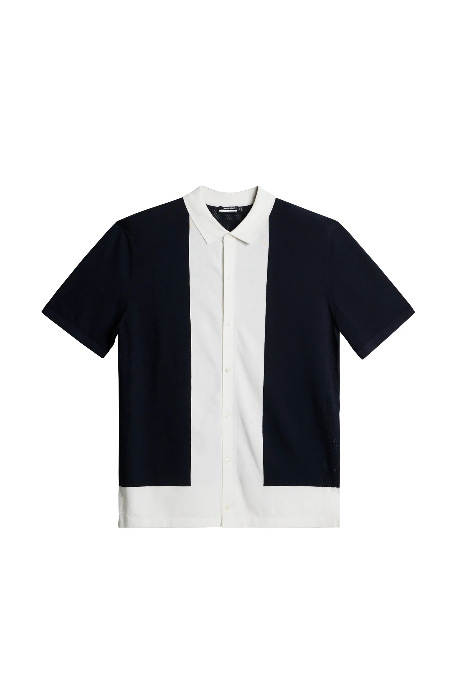 Rue Knitted Polo Shirt White