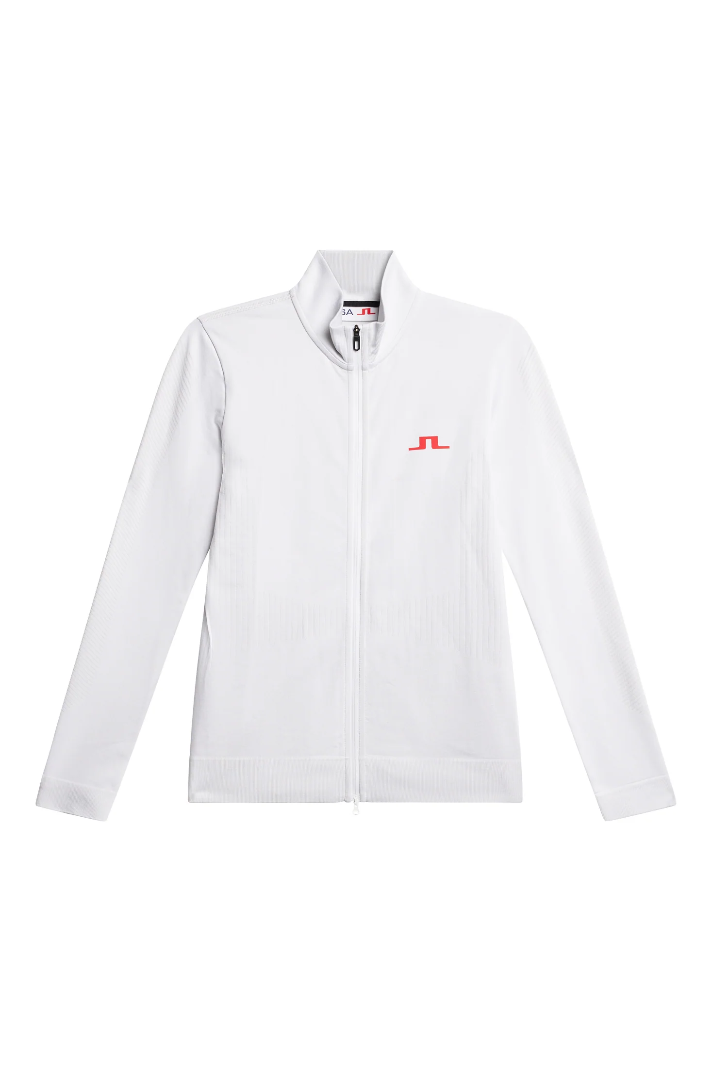 Clarette Seamless Full Zip White