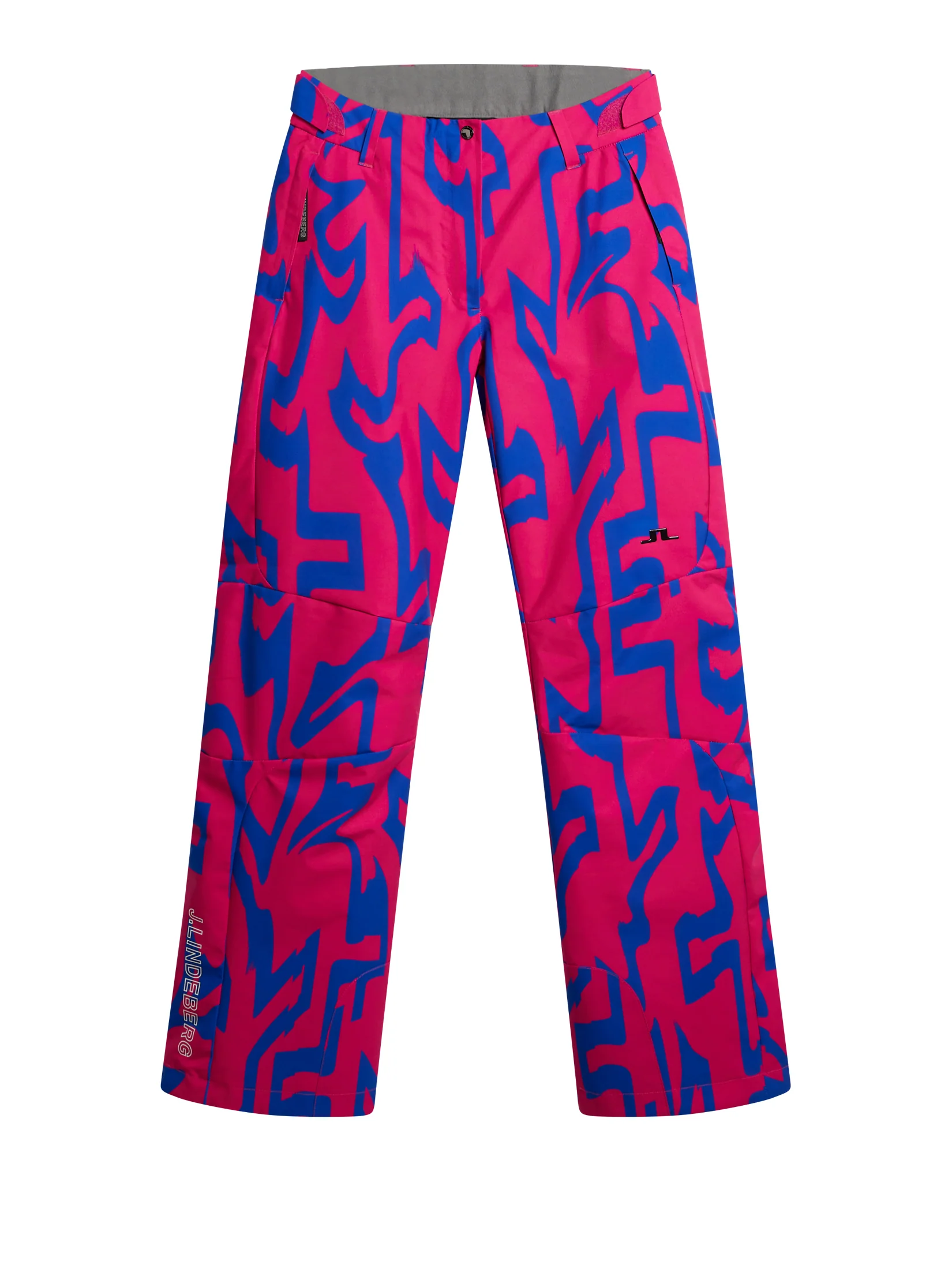 Pauline Pant Printed Glitch Bridge Pink