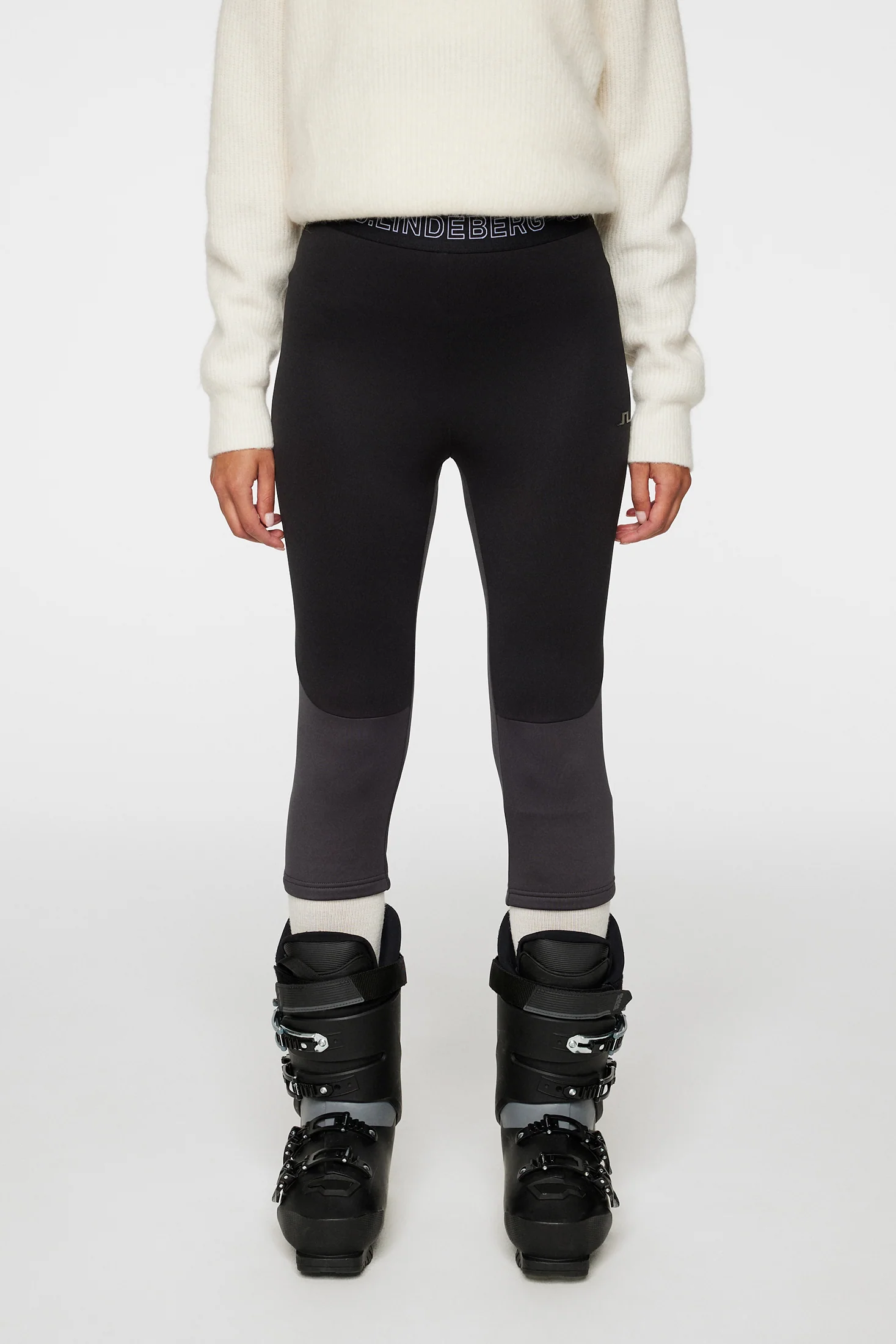 Elana Mid Pant Asphalt
