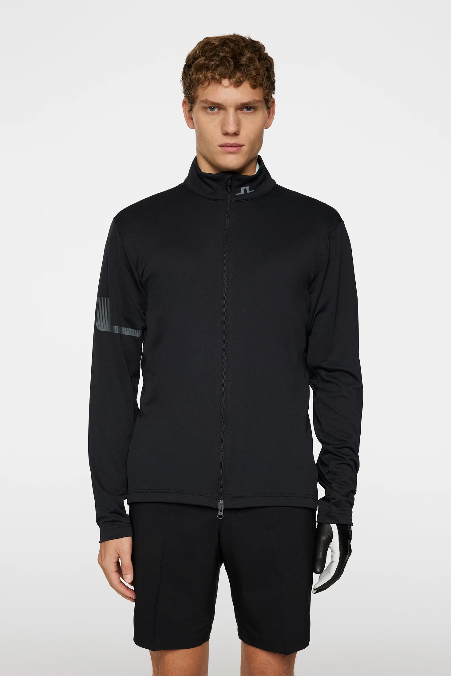 Heath Zip Mid Layer Black