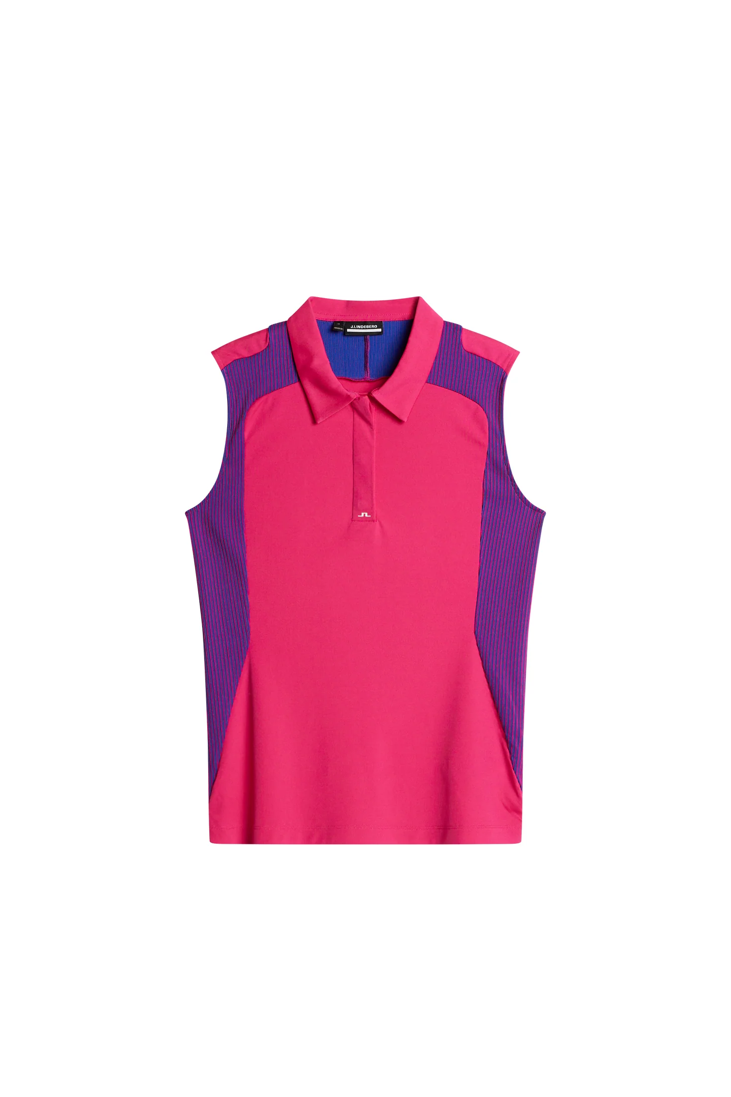 Betsy Sleeveless Polo Pink Peacock