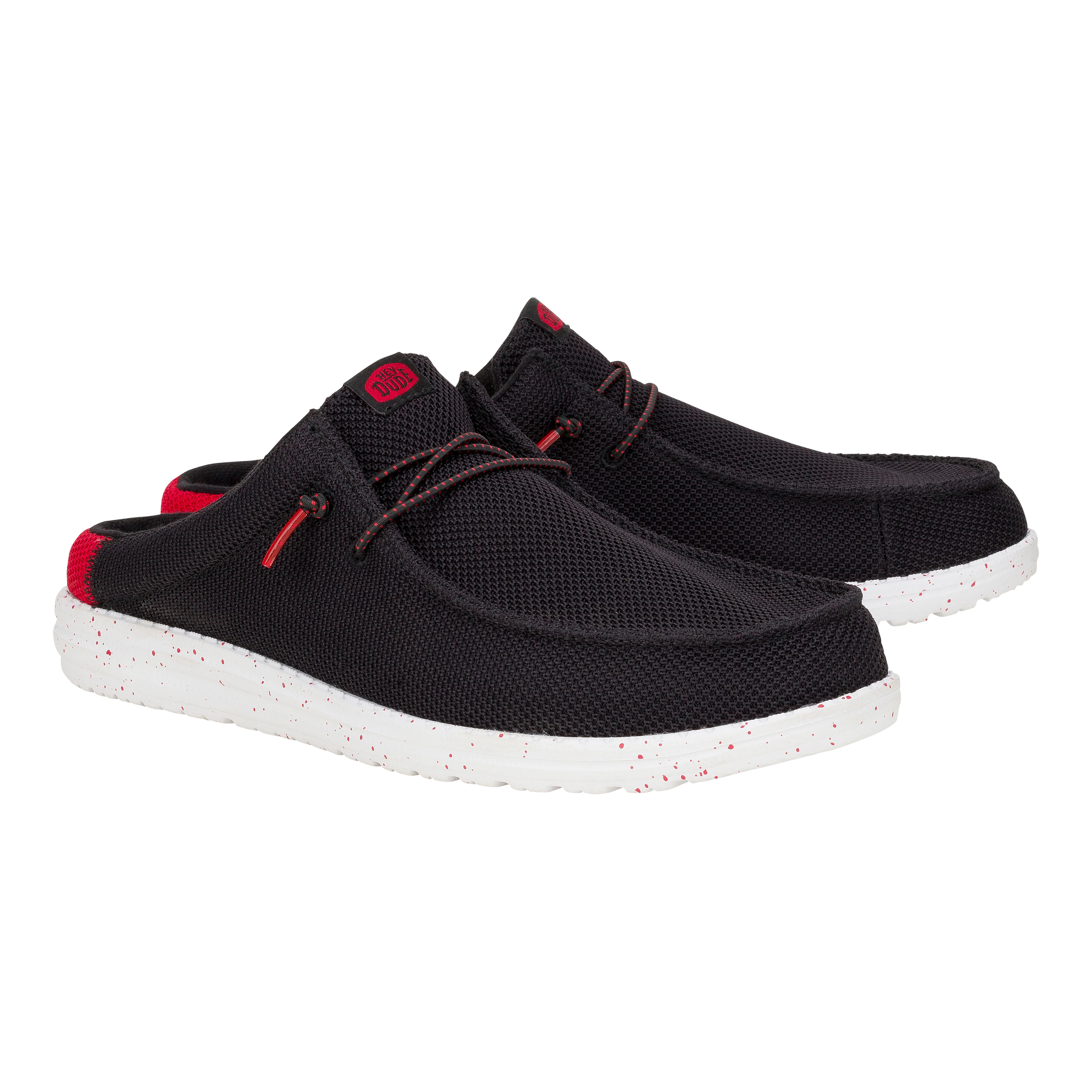 Wally Slip Varsity - Black/Red