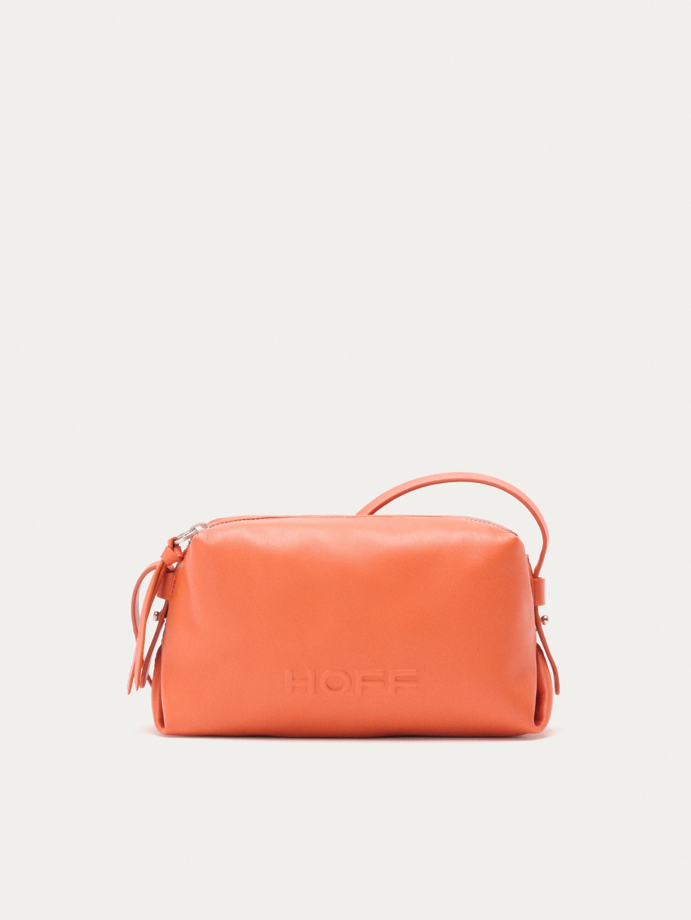 BANDOLERA PIEL HALL NARANJA