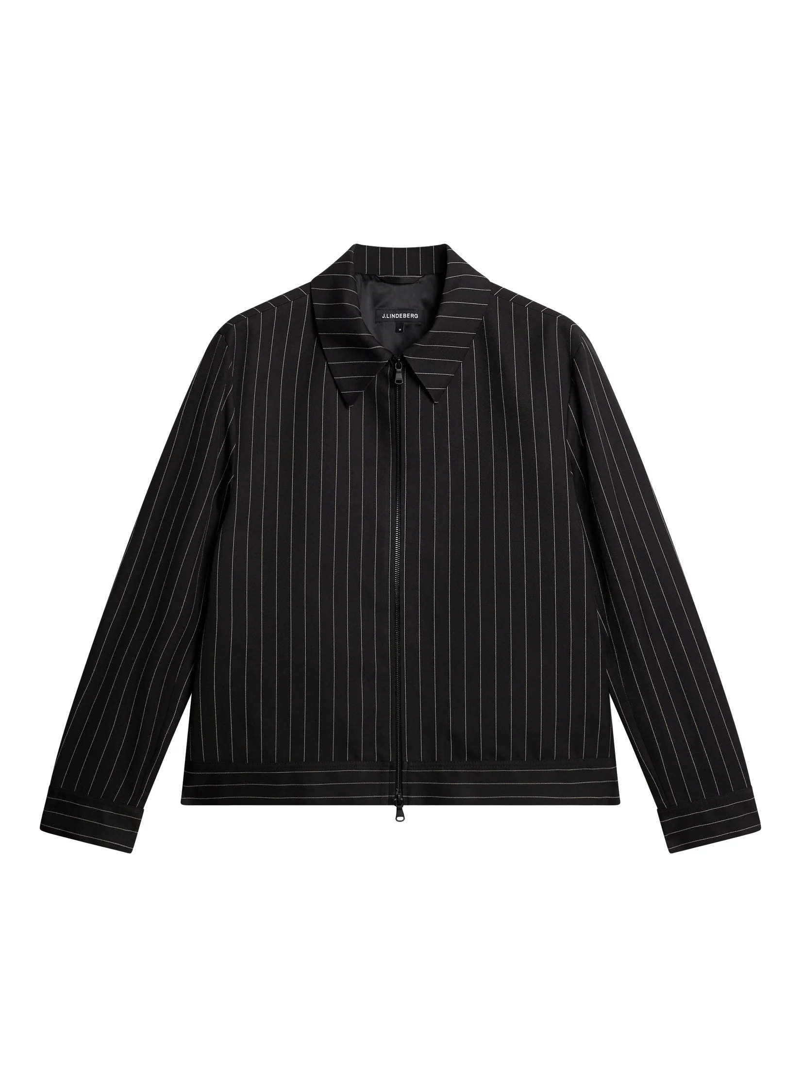 Parke Pin stripe jacket Black