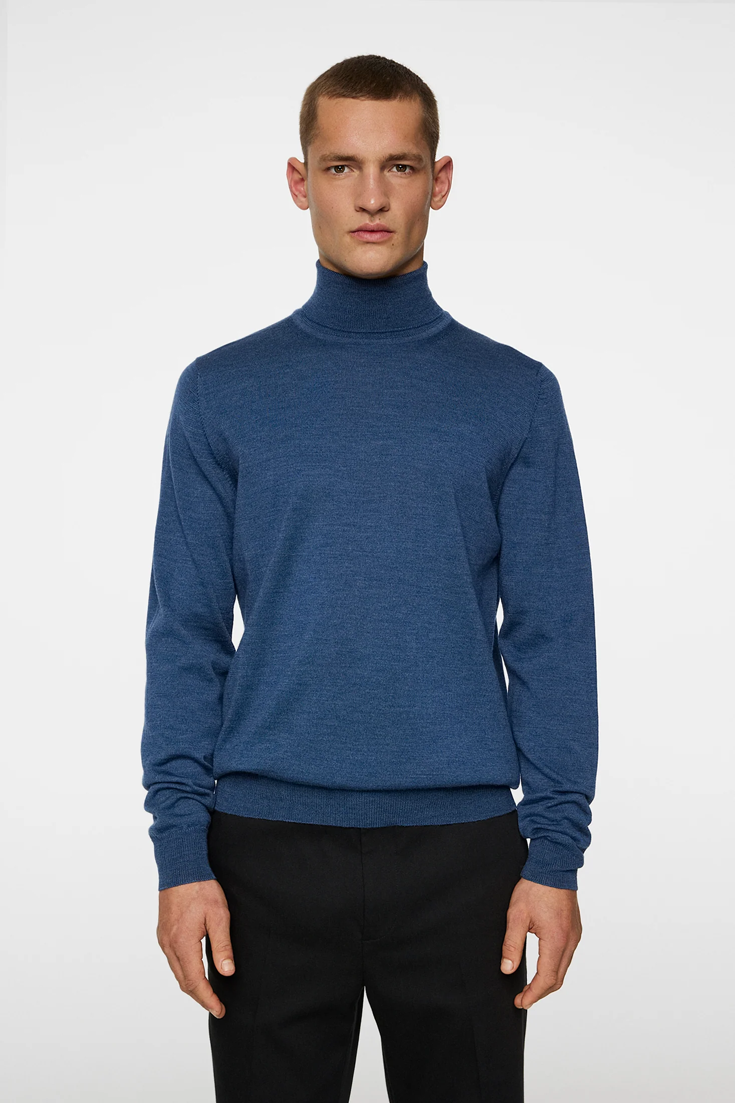 Kaden Merino Turtle Neck Key Largo Melange