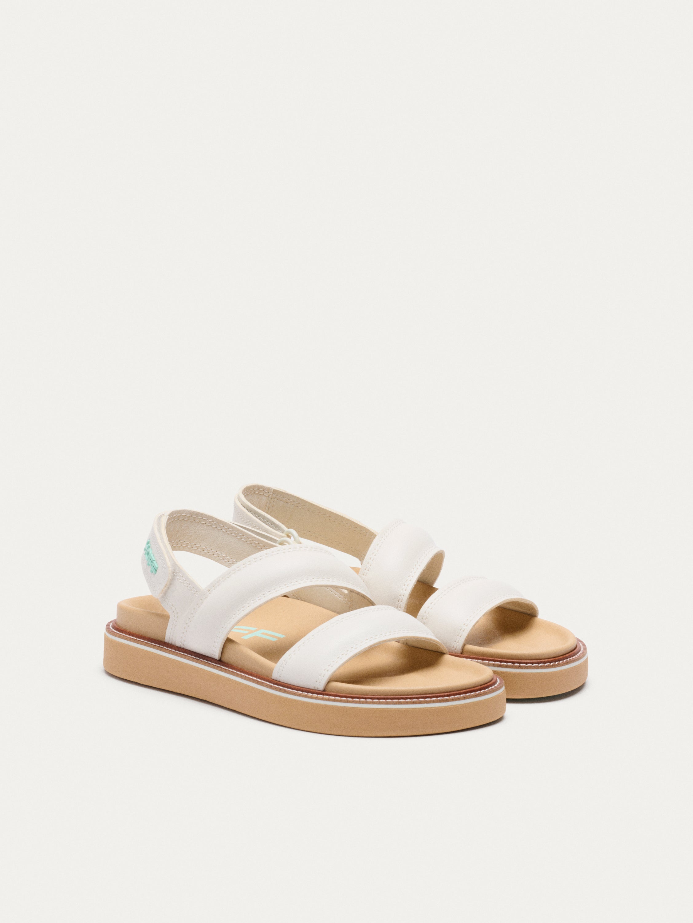 SANDALIA PIEL ROAD OFF WHITE