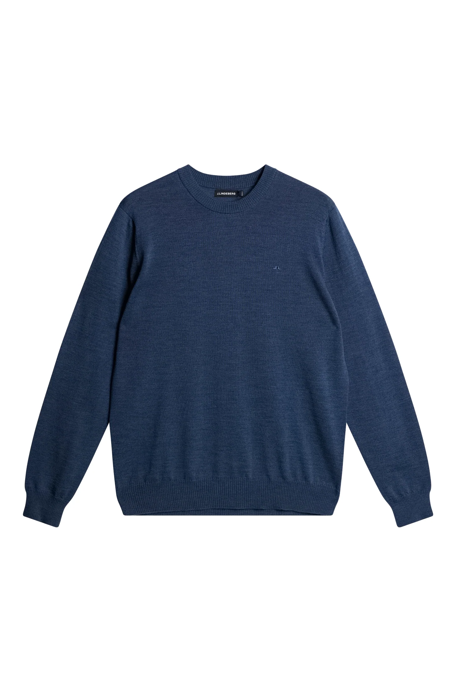 Keane Merino Crew Neck Key Largo Melange
