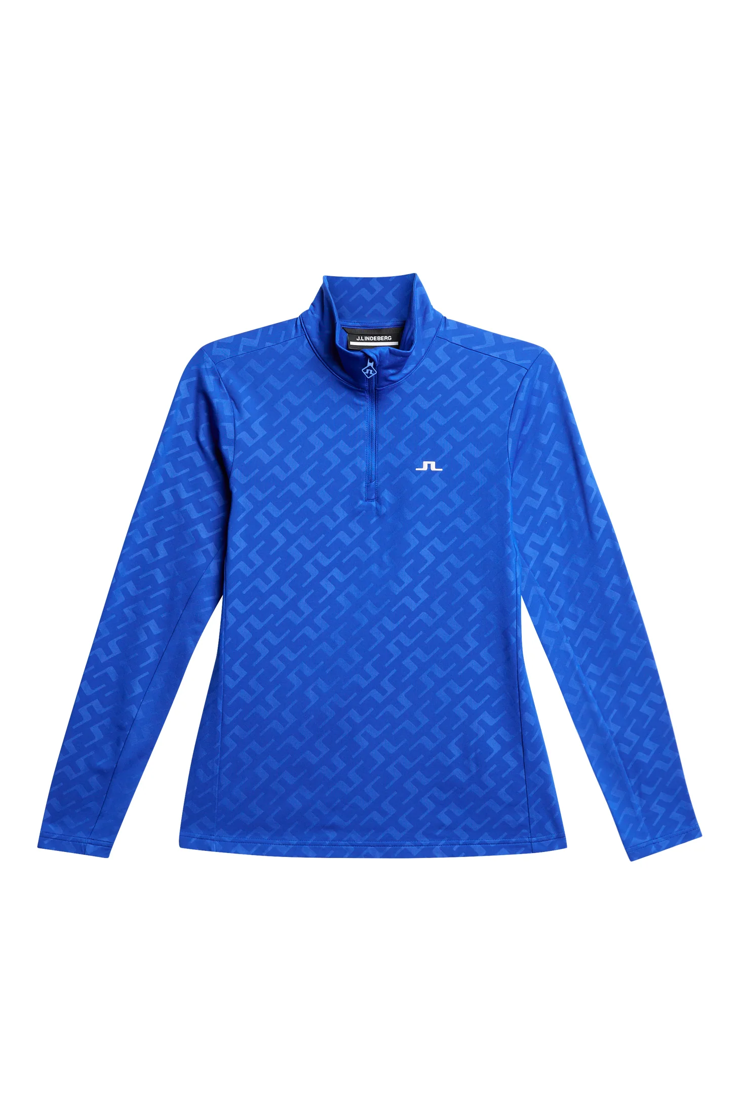 Lauryn Deboss Mid Layer Bias Bridge Blue
