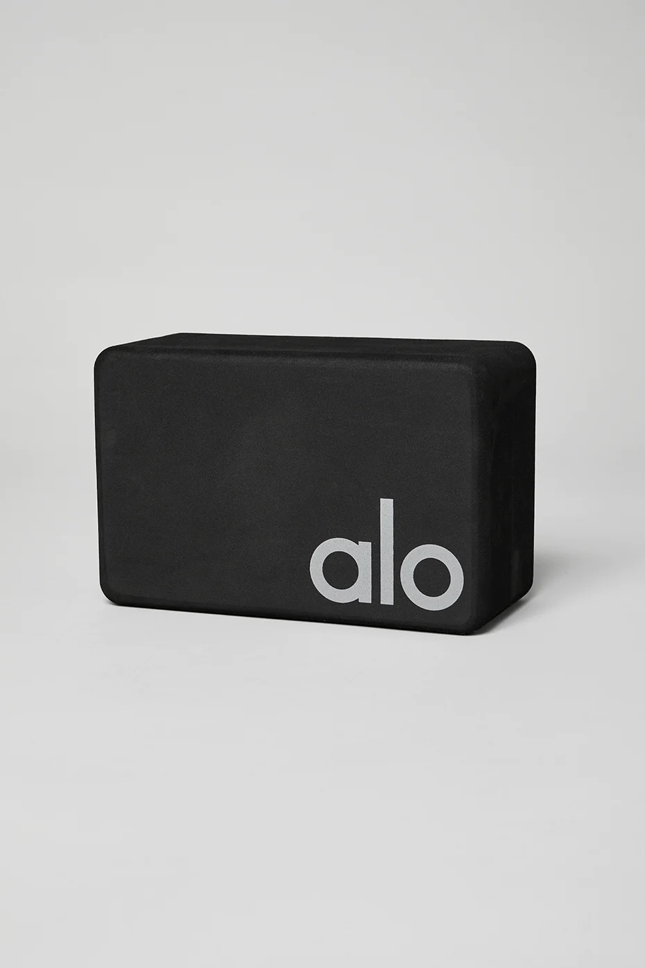 Uplifting Yoga Block - Black/Silver