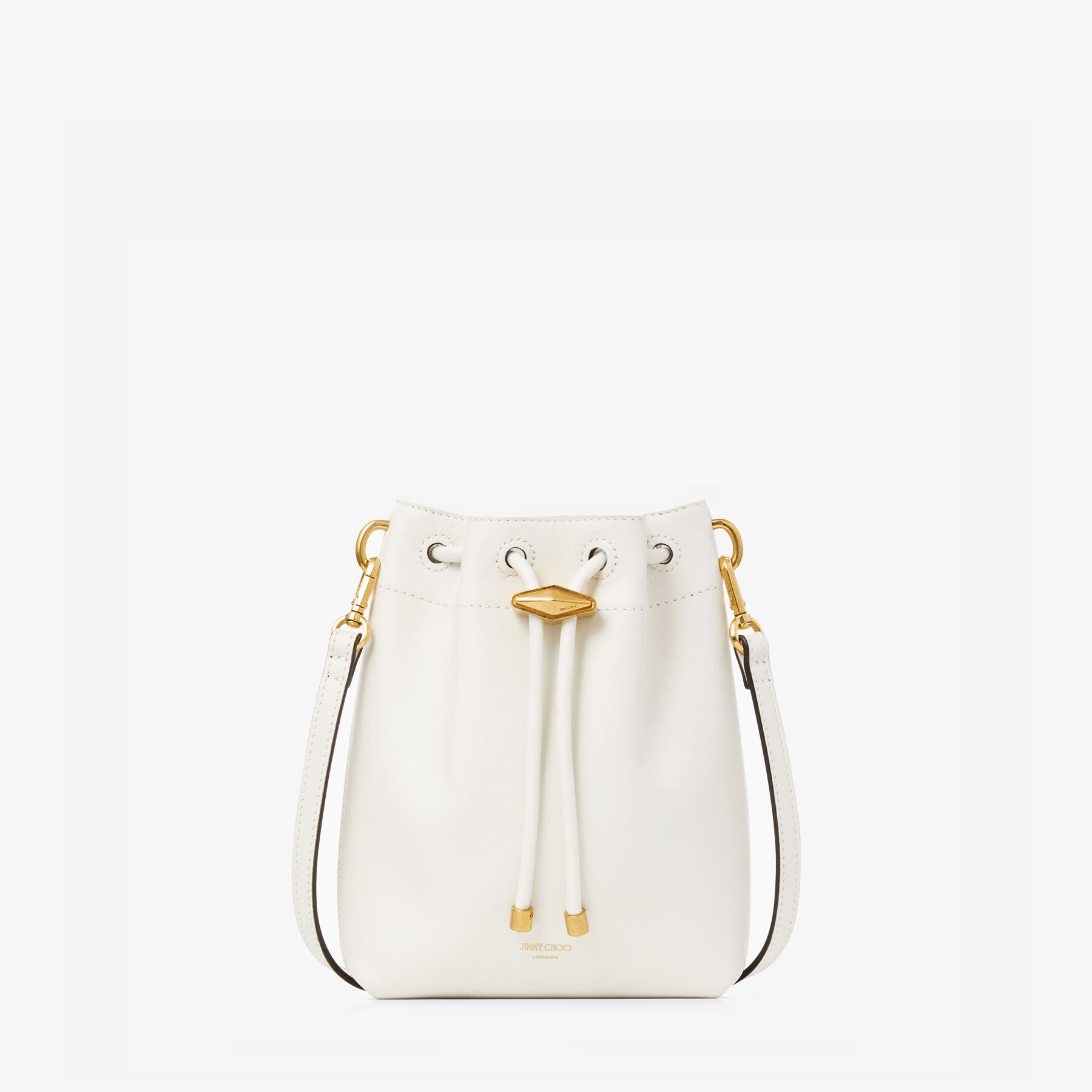 Cinch Mini Latte Leather Mini Bag