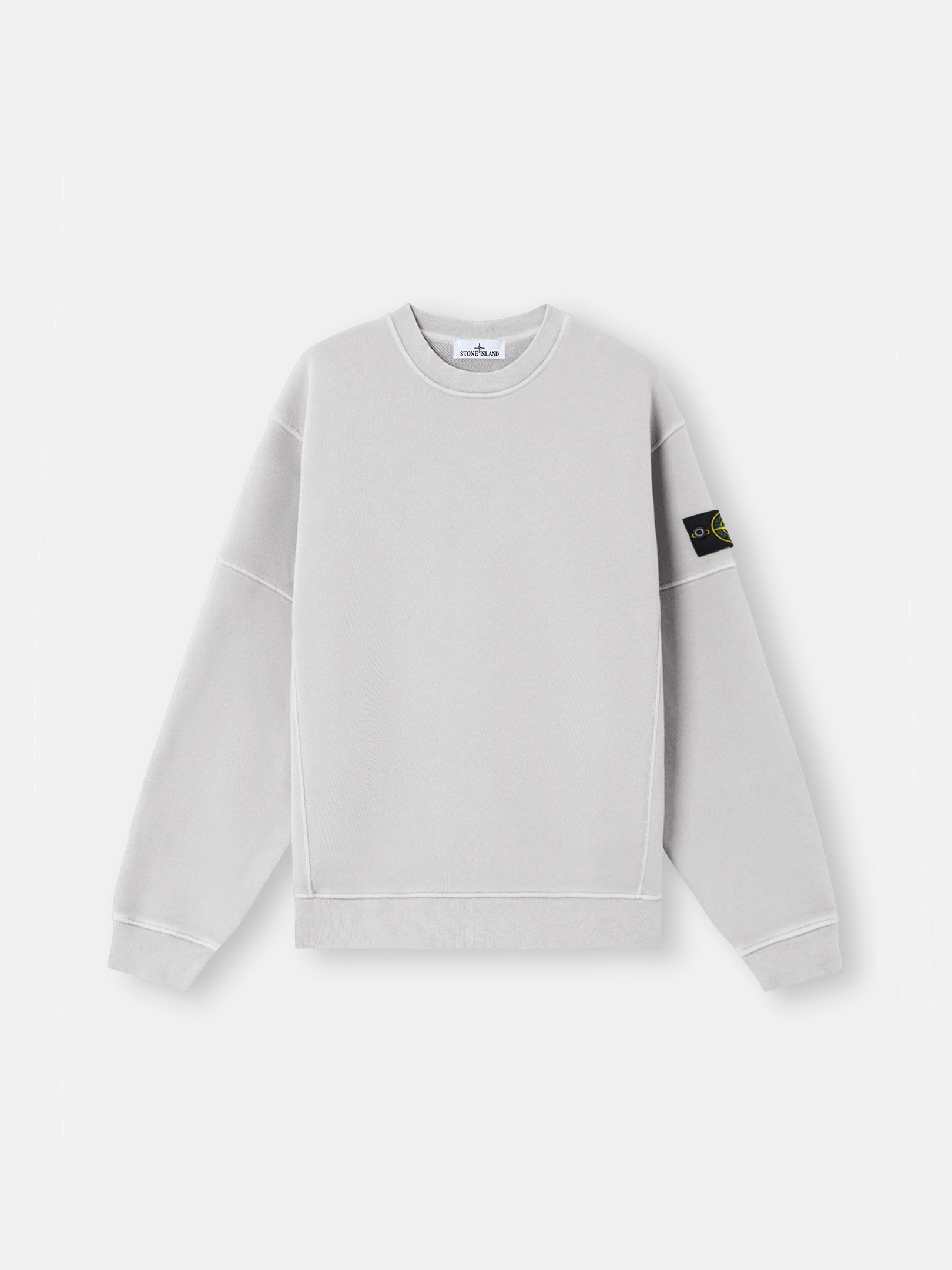 6100032 ORGANIC COTTON DIAGONAL FLEECE 'OLD' EFFECT