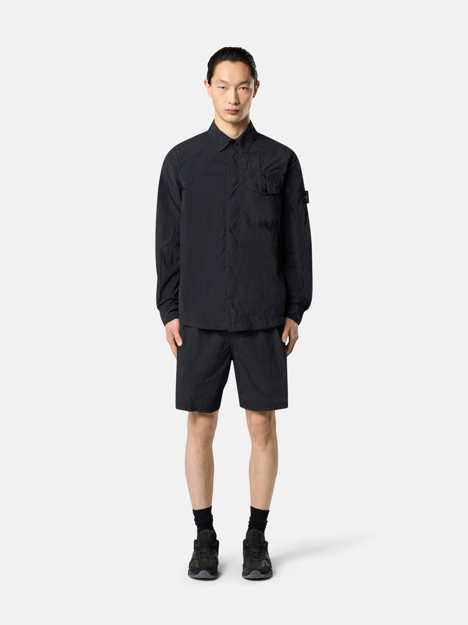 1100003 NYLON SMERIGLIATO_STONE ISLAND GHOST