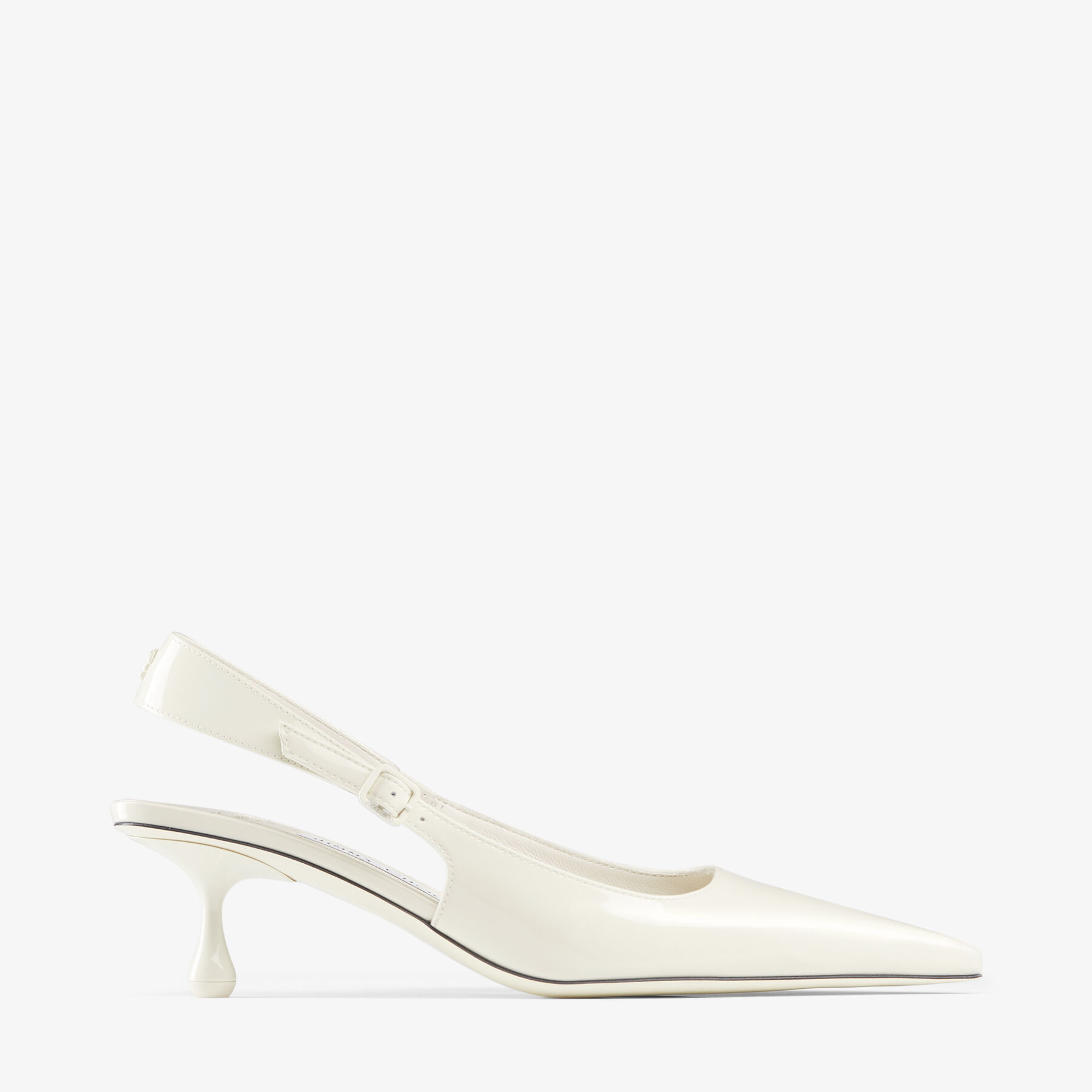Amel 50 Latte Patent Leather Pumps
