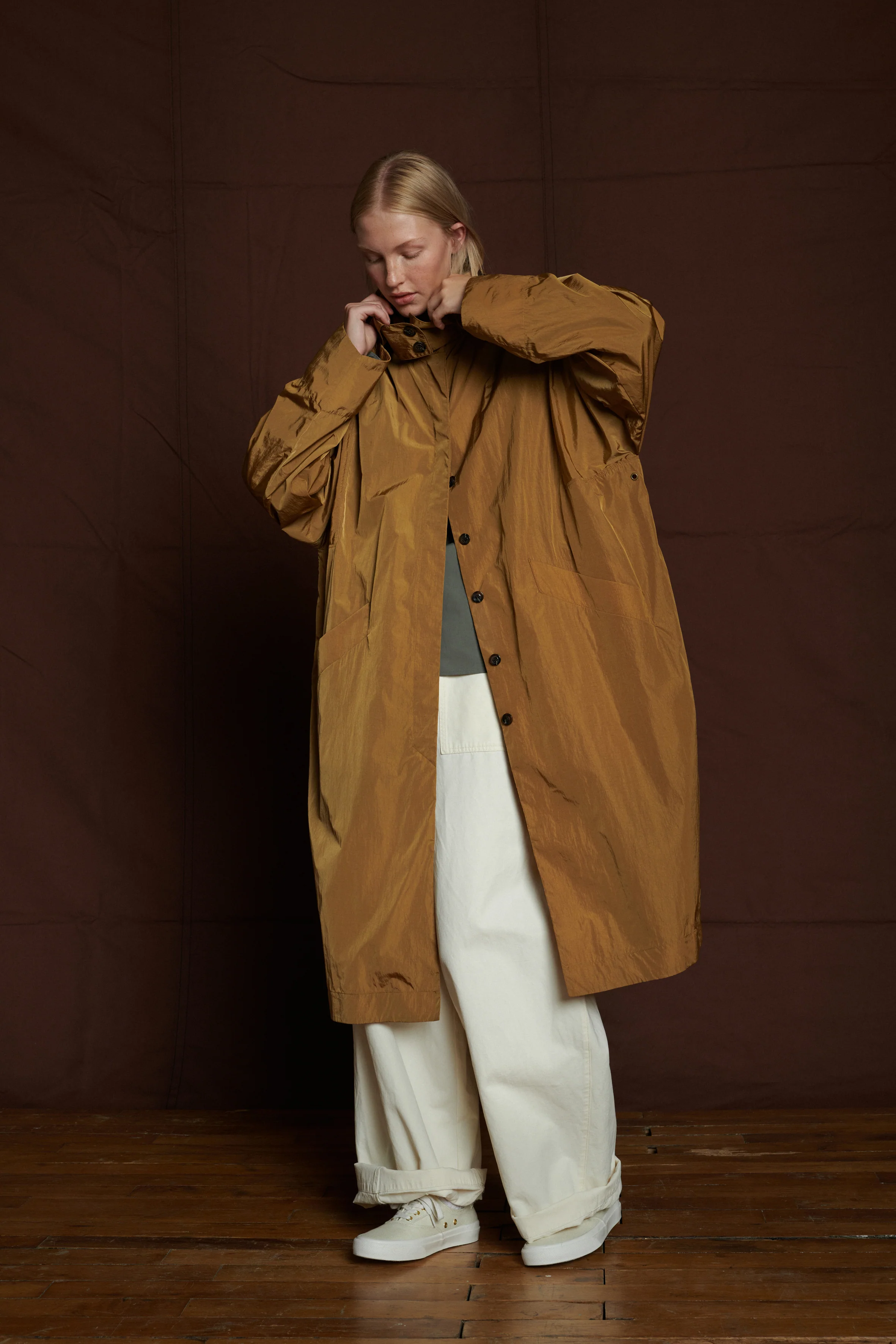 ADRIENNE BEIGE PARKA
