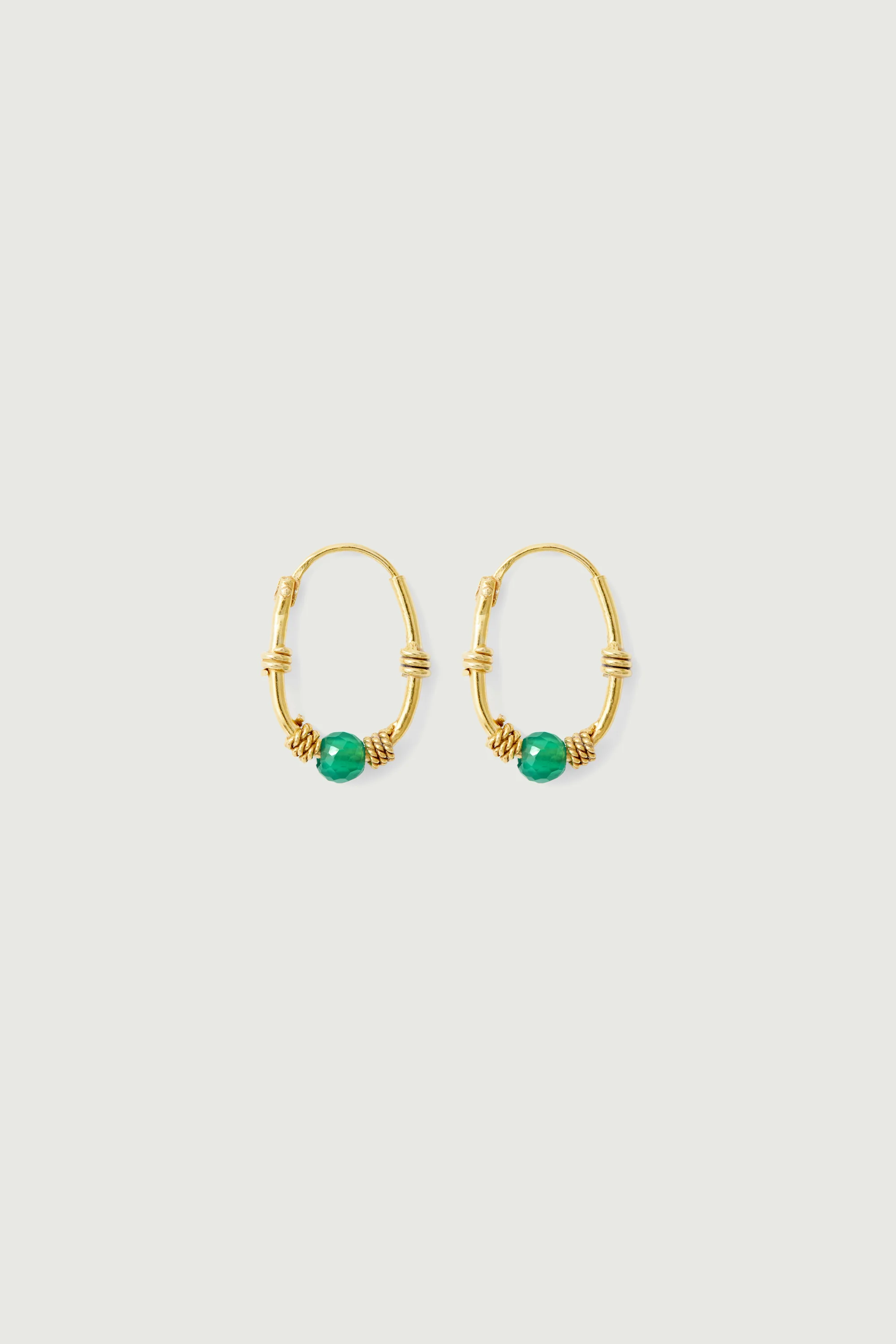 ZINC GREEN EARRINGS