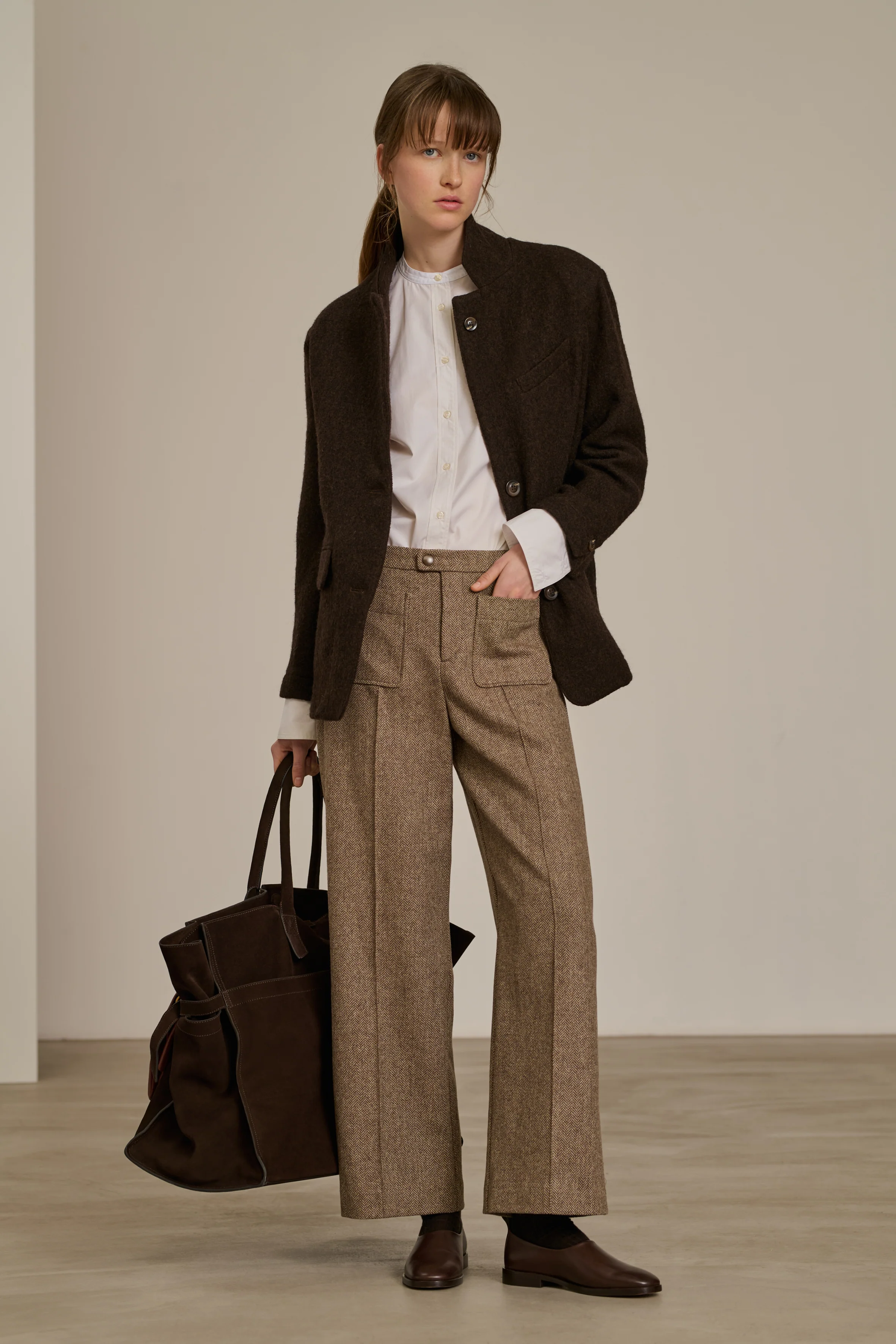 HARRY BEIGE TROUSERS