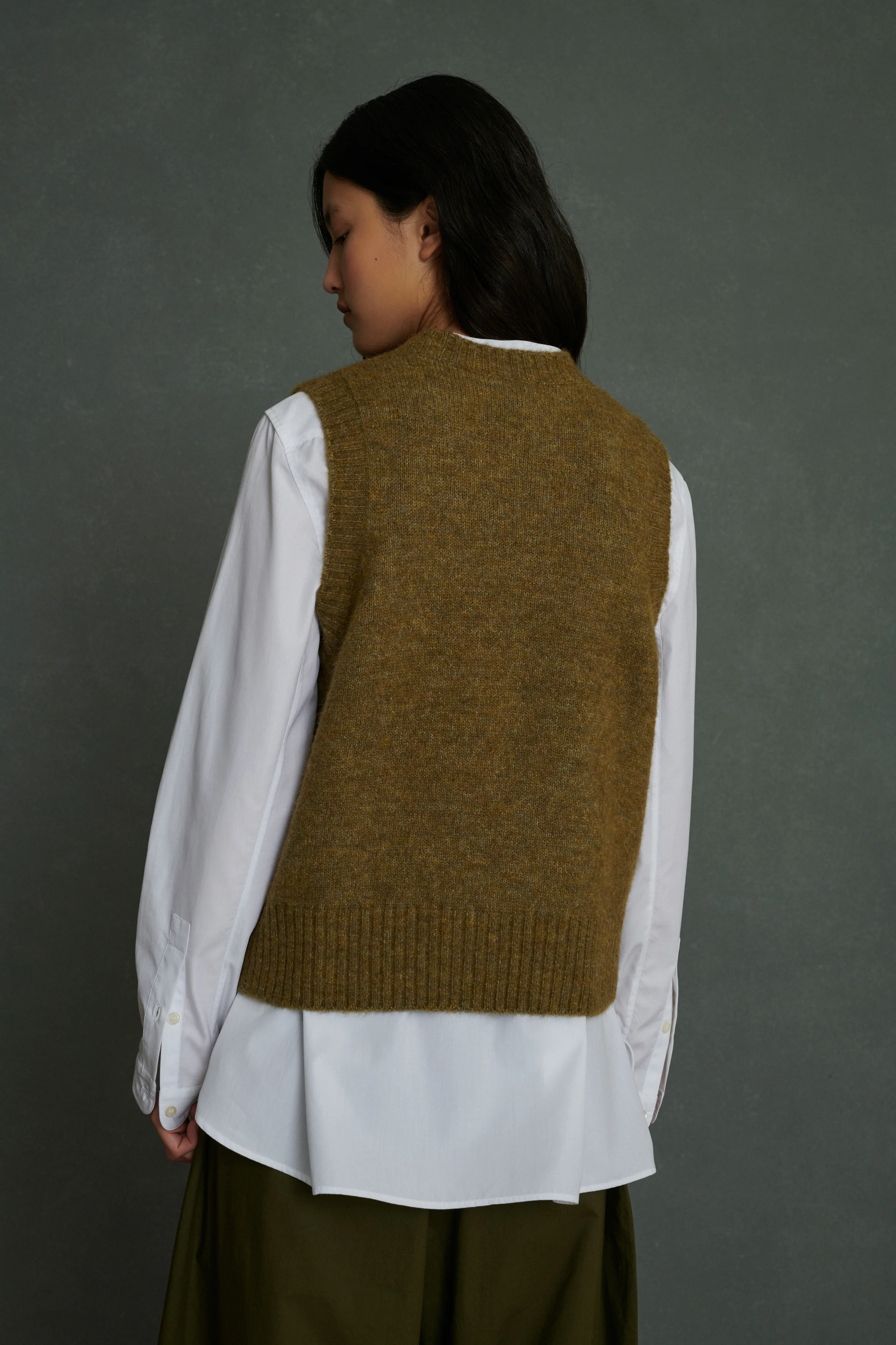 NAMASTE KHAKI JUMPER