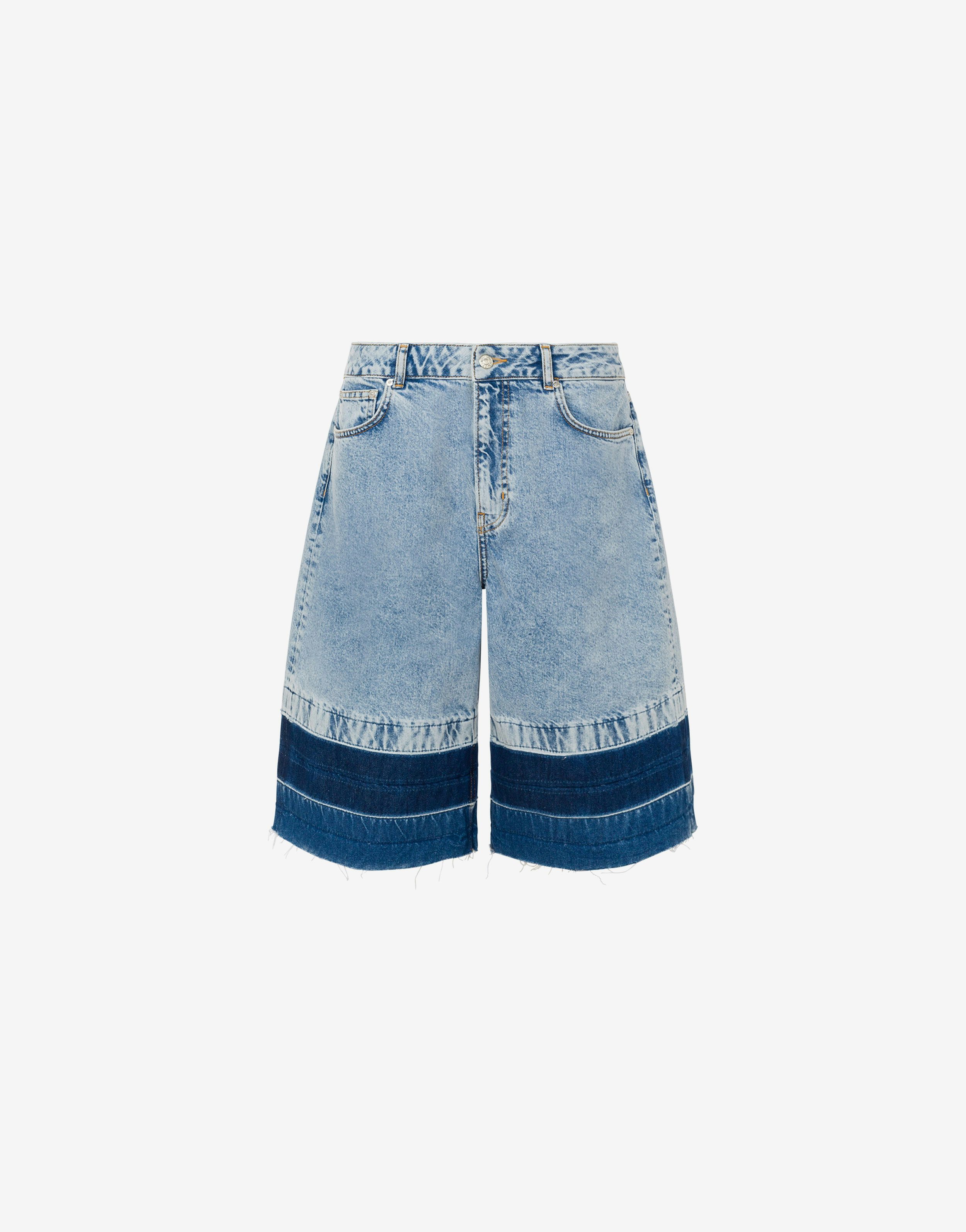 Bermuda shorts in denim