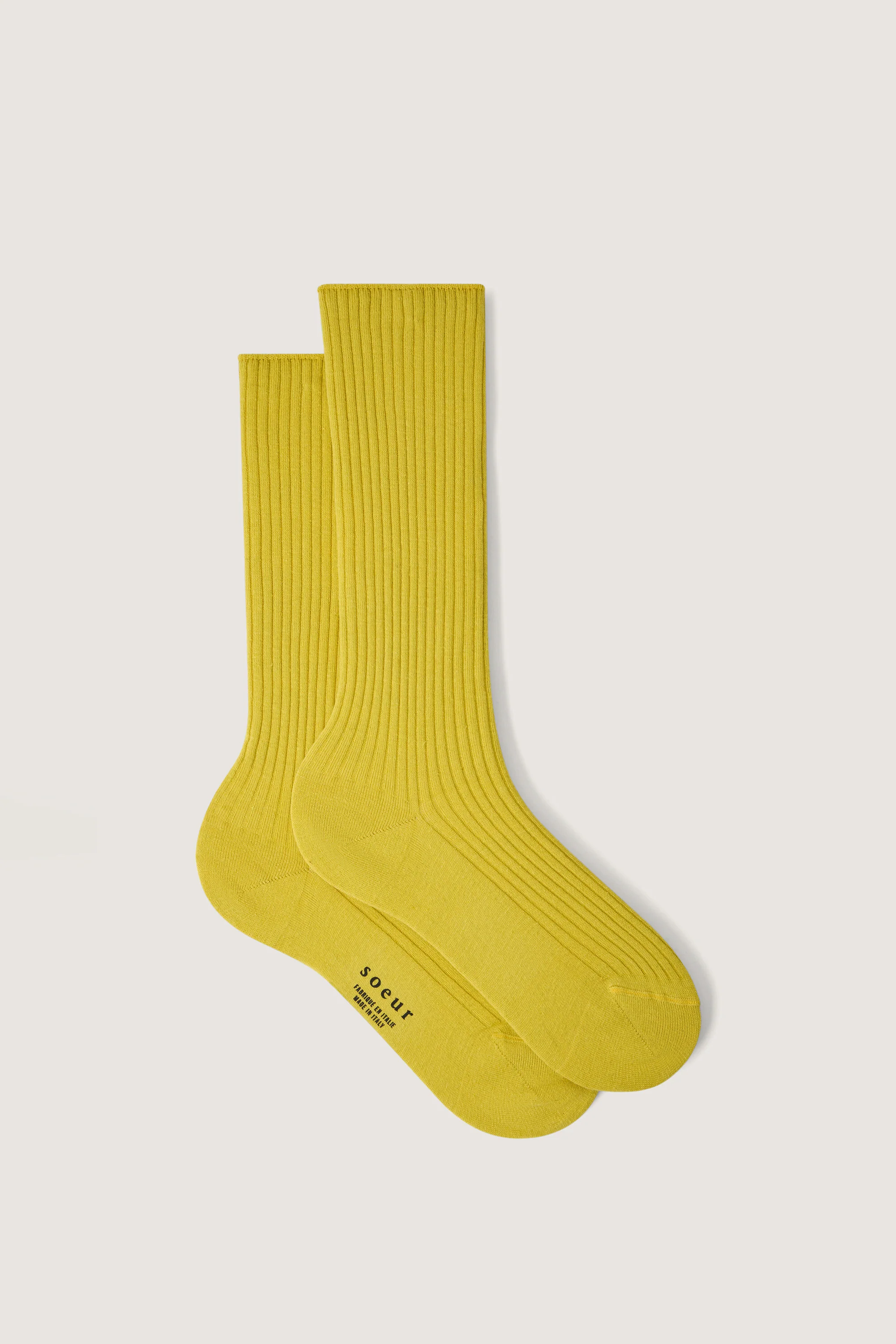 ARABELLA YELLOW SOCKS