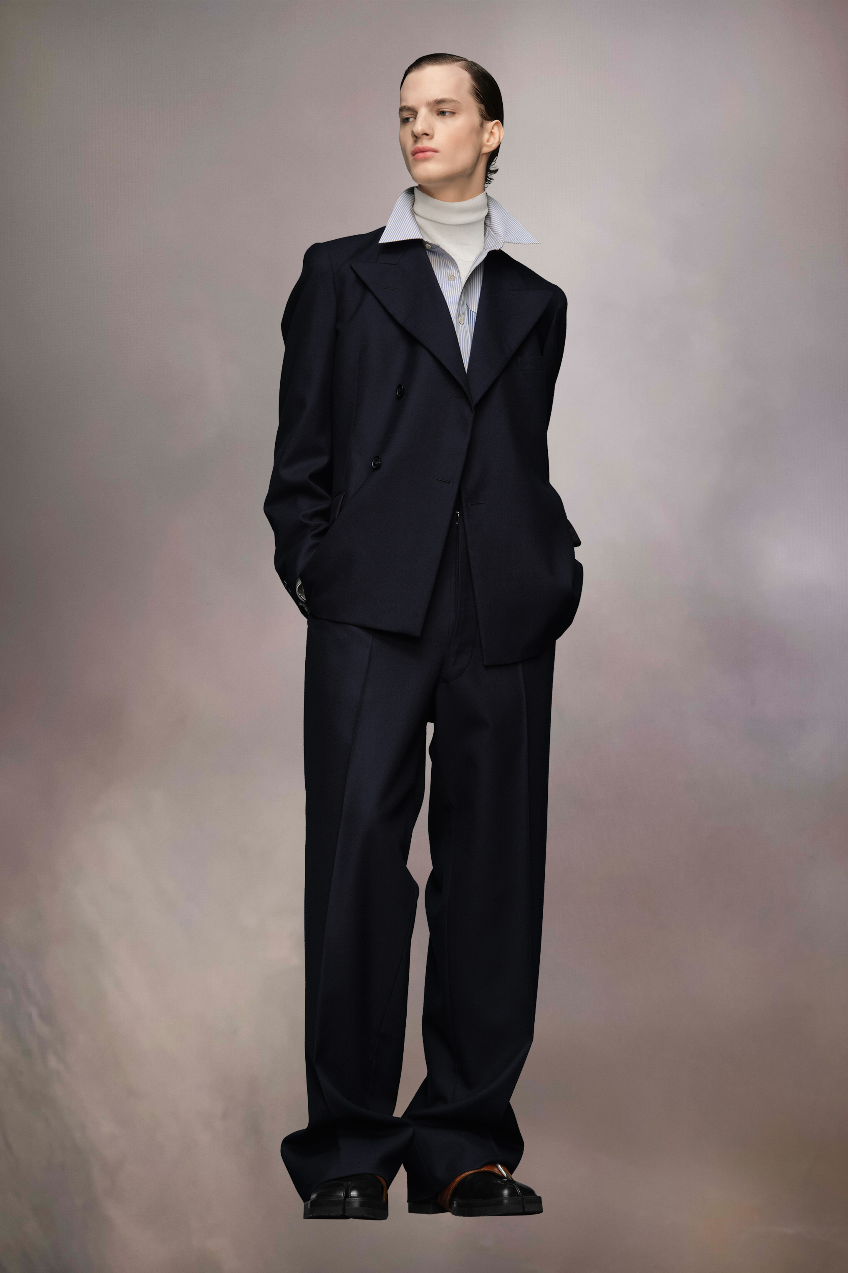 Barathea Wool Suit Jacket