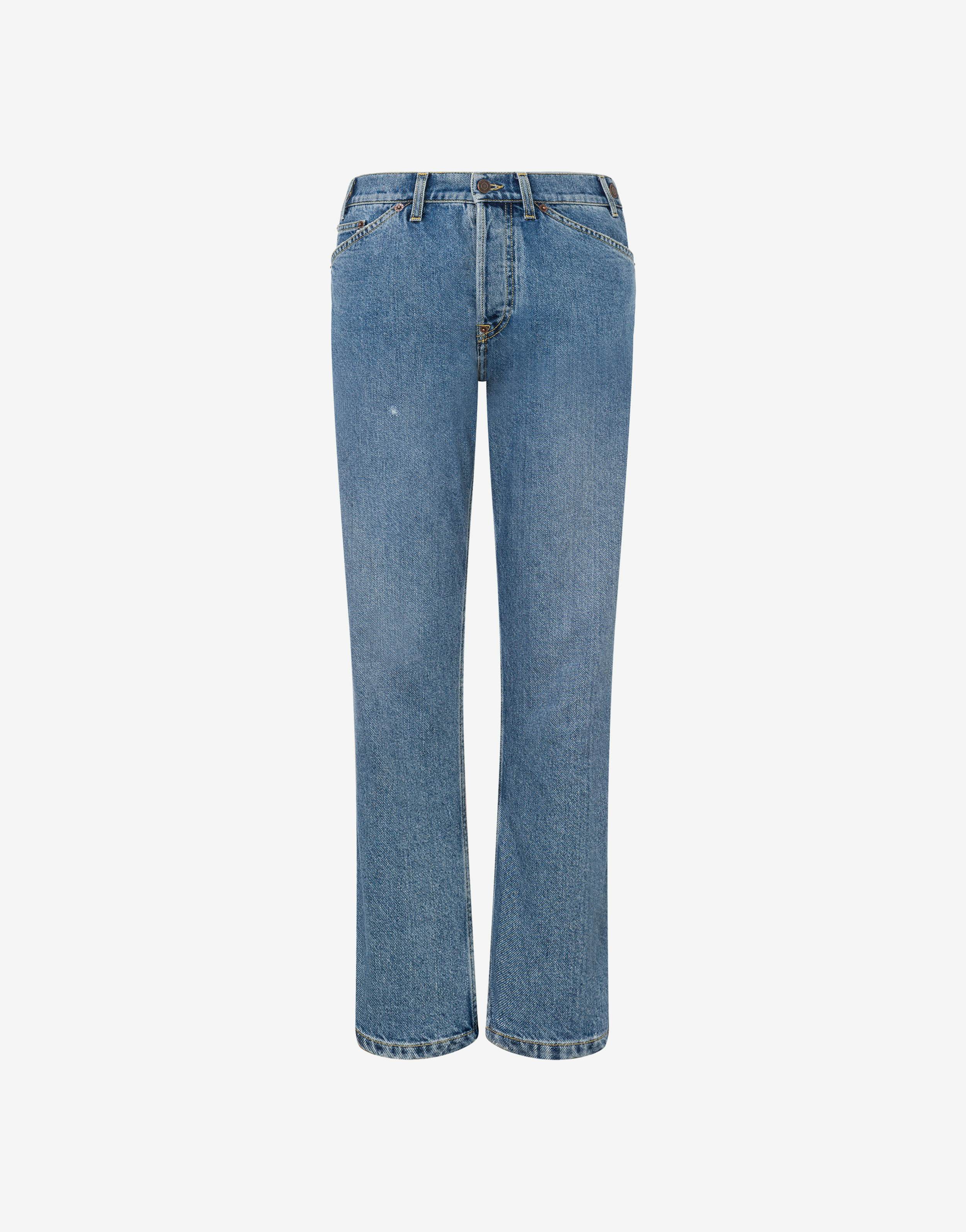 Denim Trousers Laurel Crown Logo