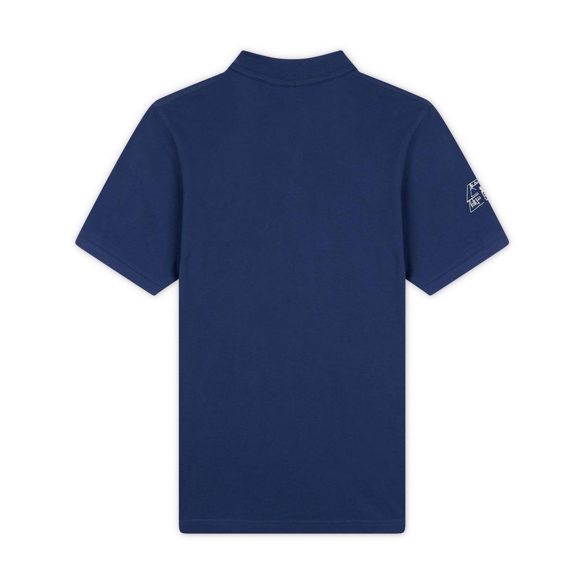 2023 Paris Major Premier Padel polo shirt - Navy - ROLAND-GARROS
