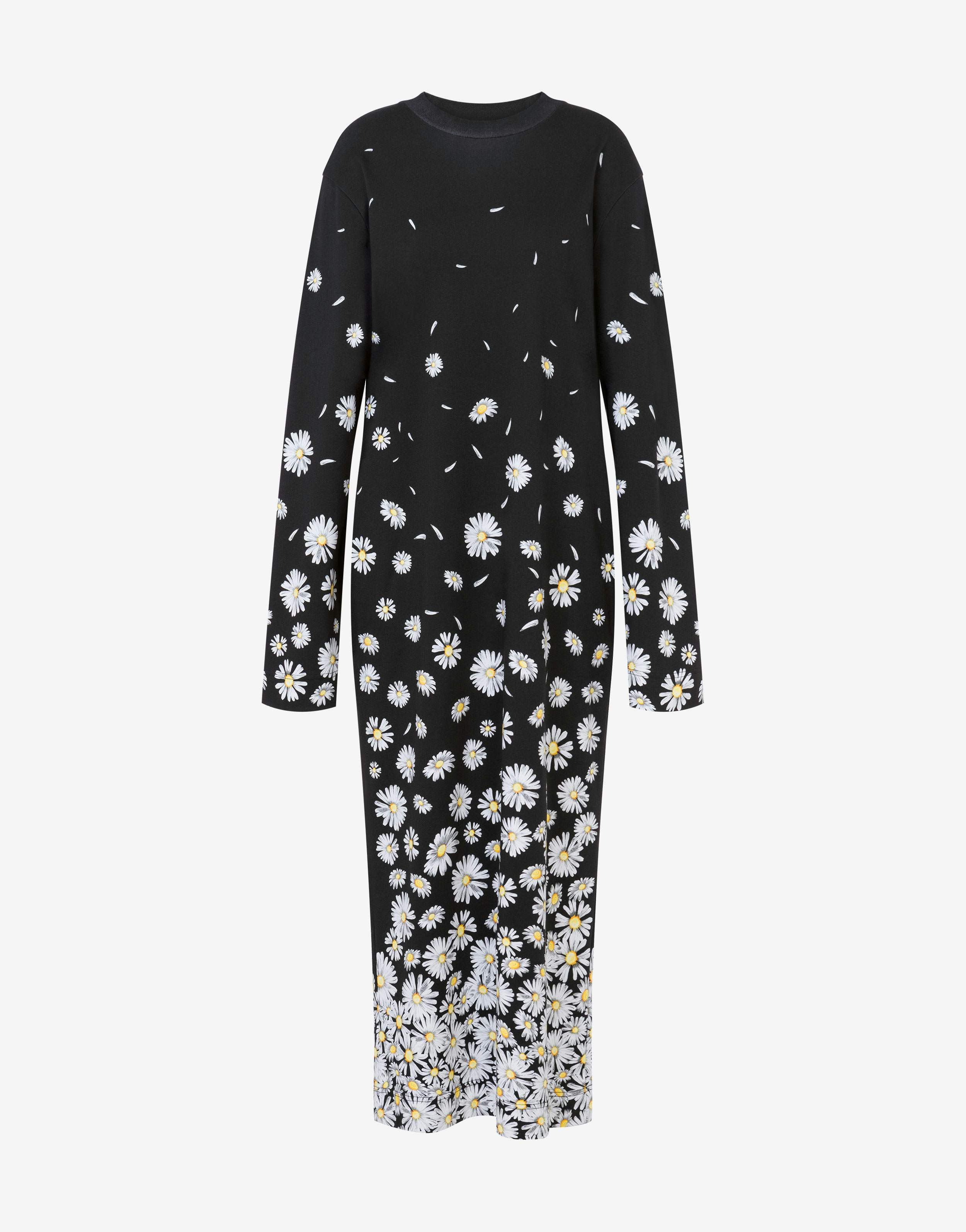 Long Interlock Dress Daisy Degradé