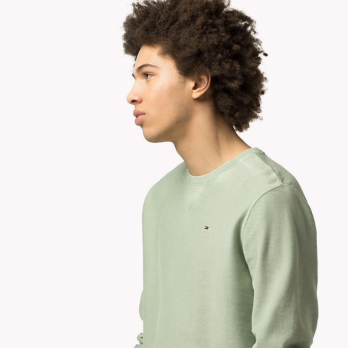 Tommy Hilfiger Textured Cotton Sweatshirt