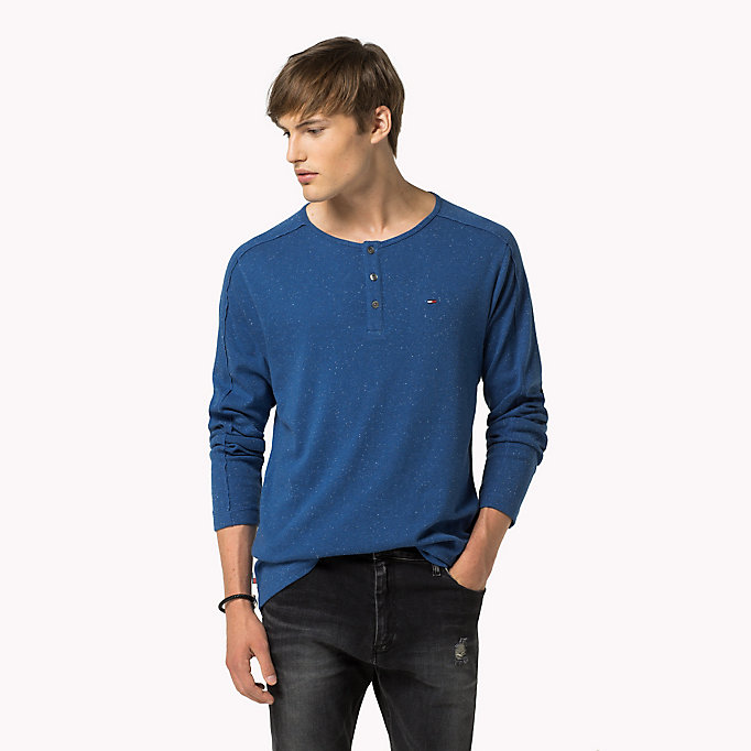 Tommy Hilfiger Heathered Henley