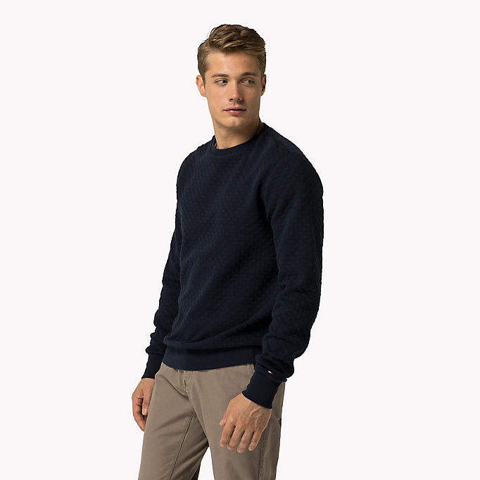 Tommy Hilfiger Cotton Blend Polka Dot Sweatshirt