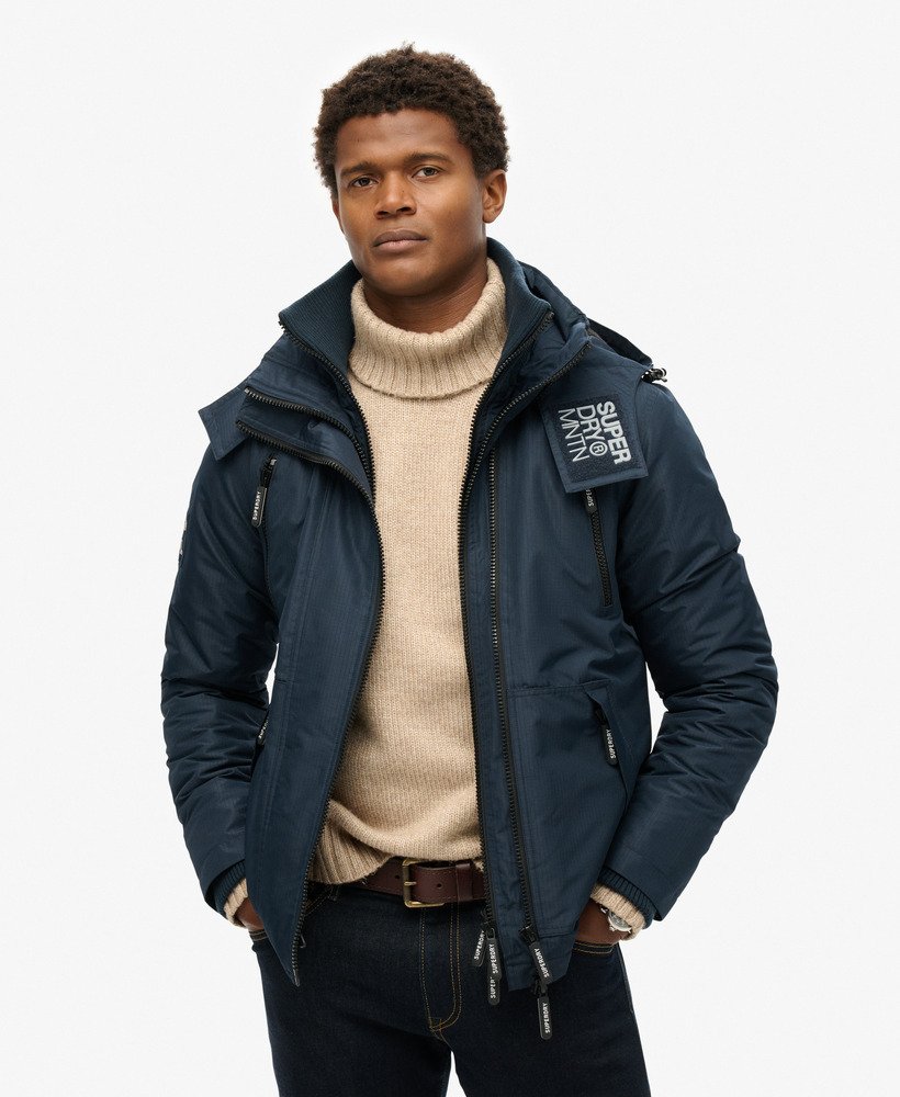 Hooded Mountain Windbreaker Jacket