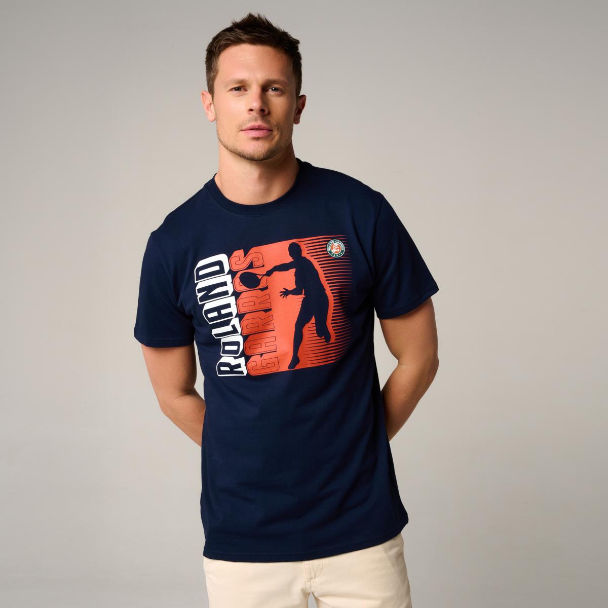 Roland-Garros man Player T-Shirt - Navy - ROLAND-GARROS