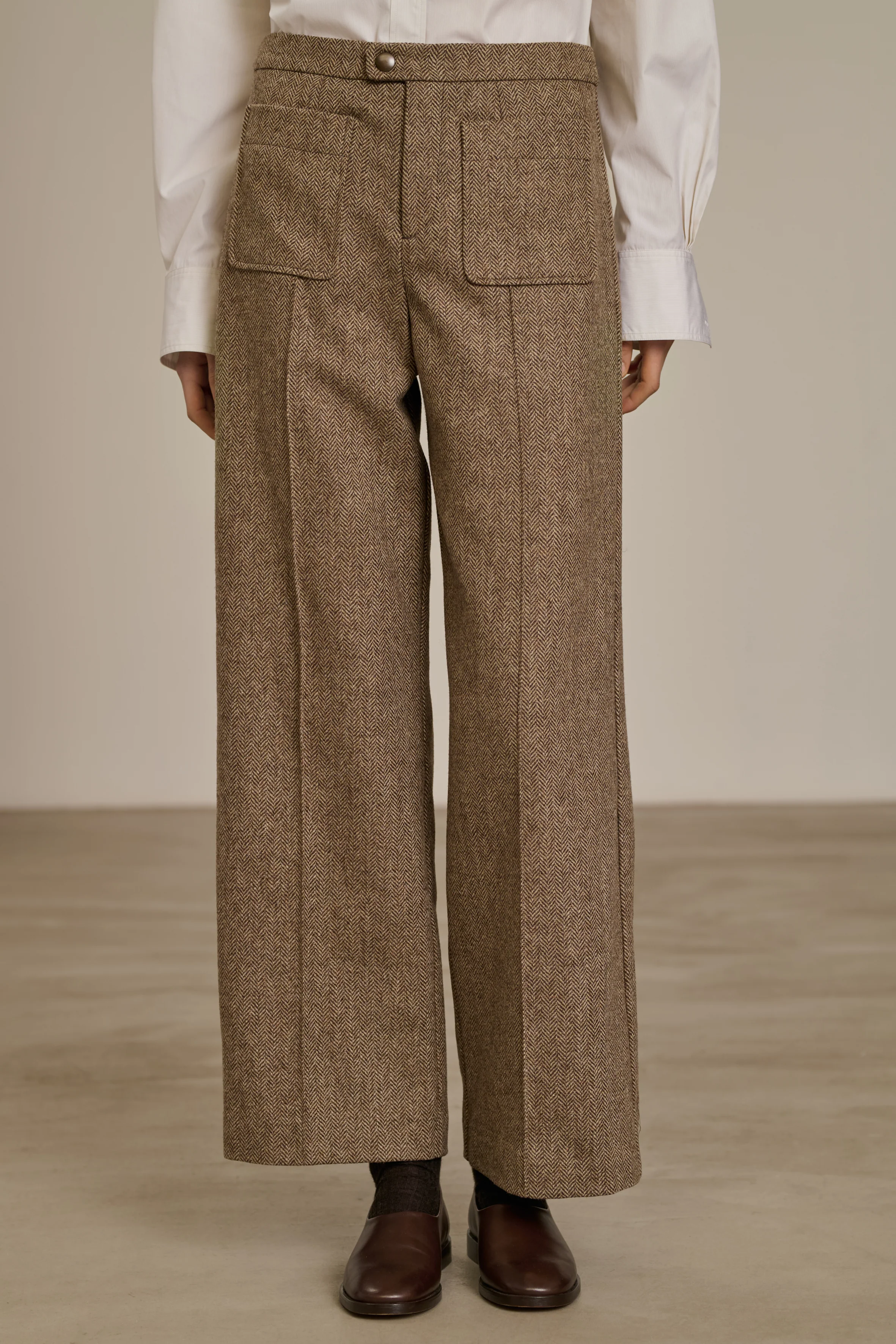 HARRY BEIGE TROUSERS