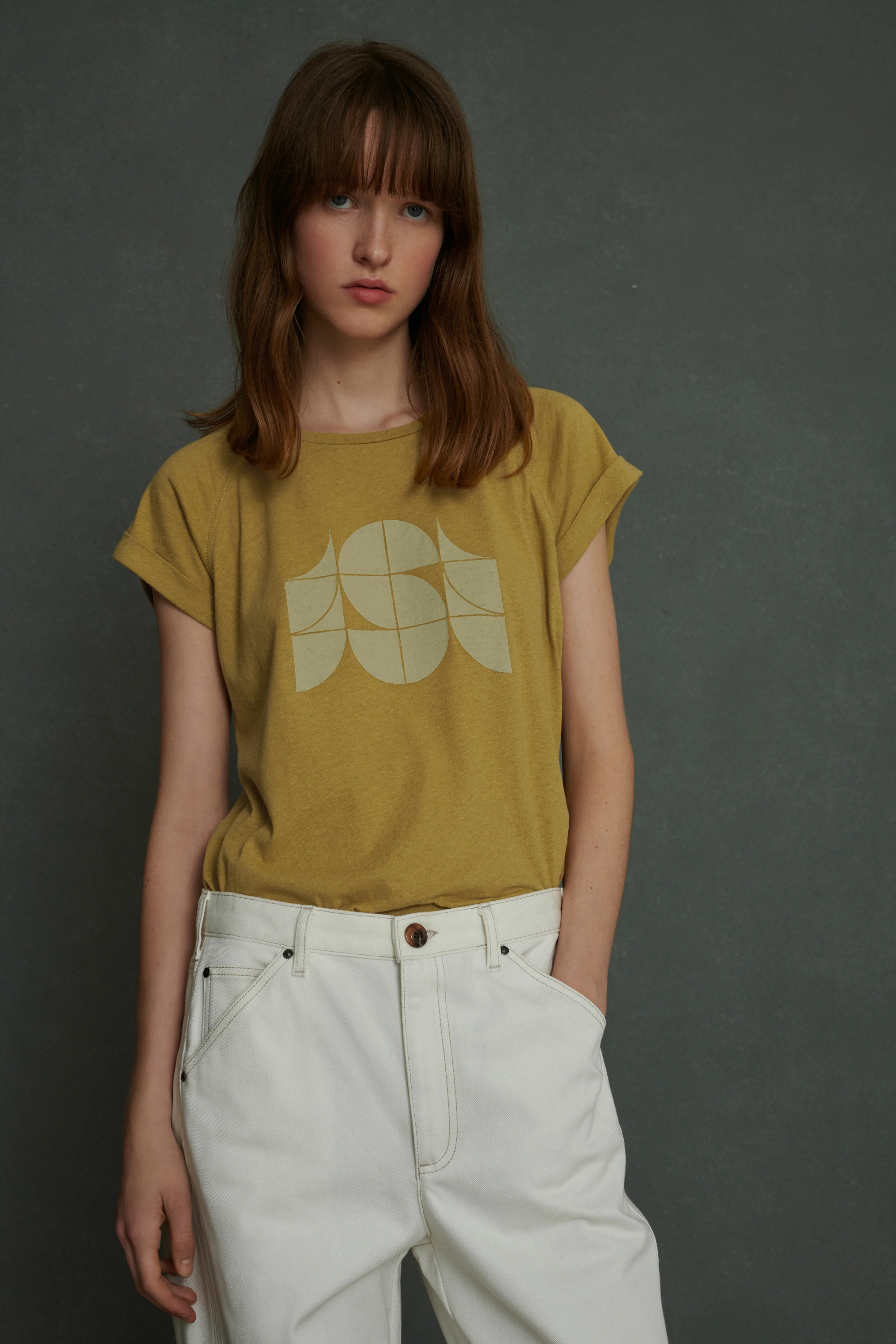 VALENTINA BRONZE TEE-SHIRT