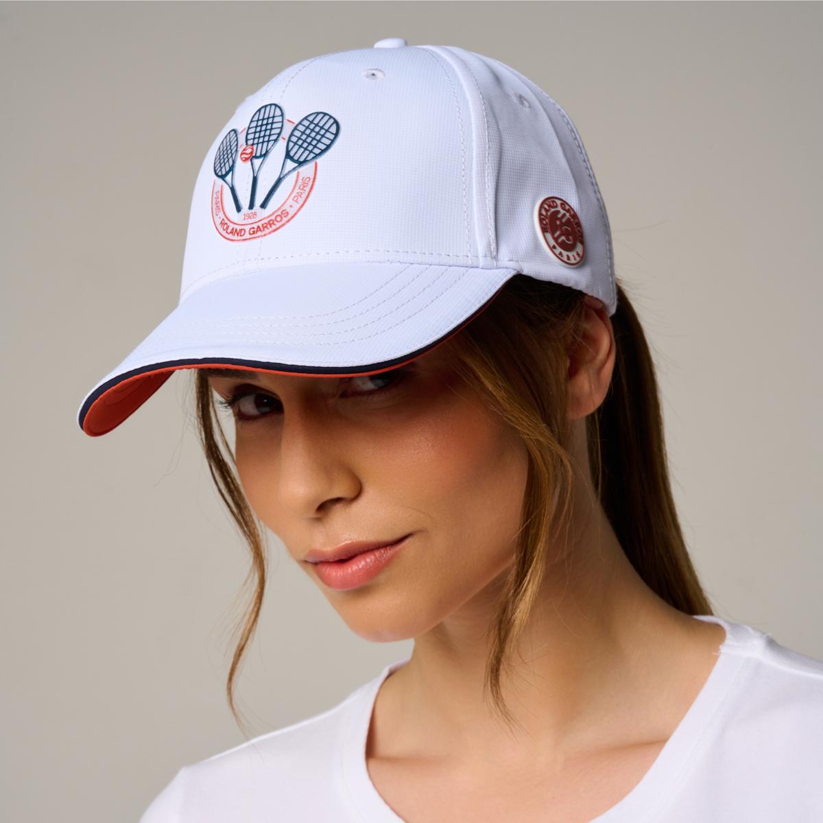 Roland-Garros Unisex ADN Cap - White - ROLAND-GARROS