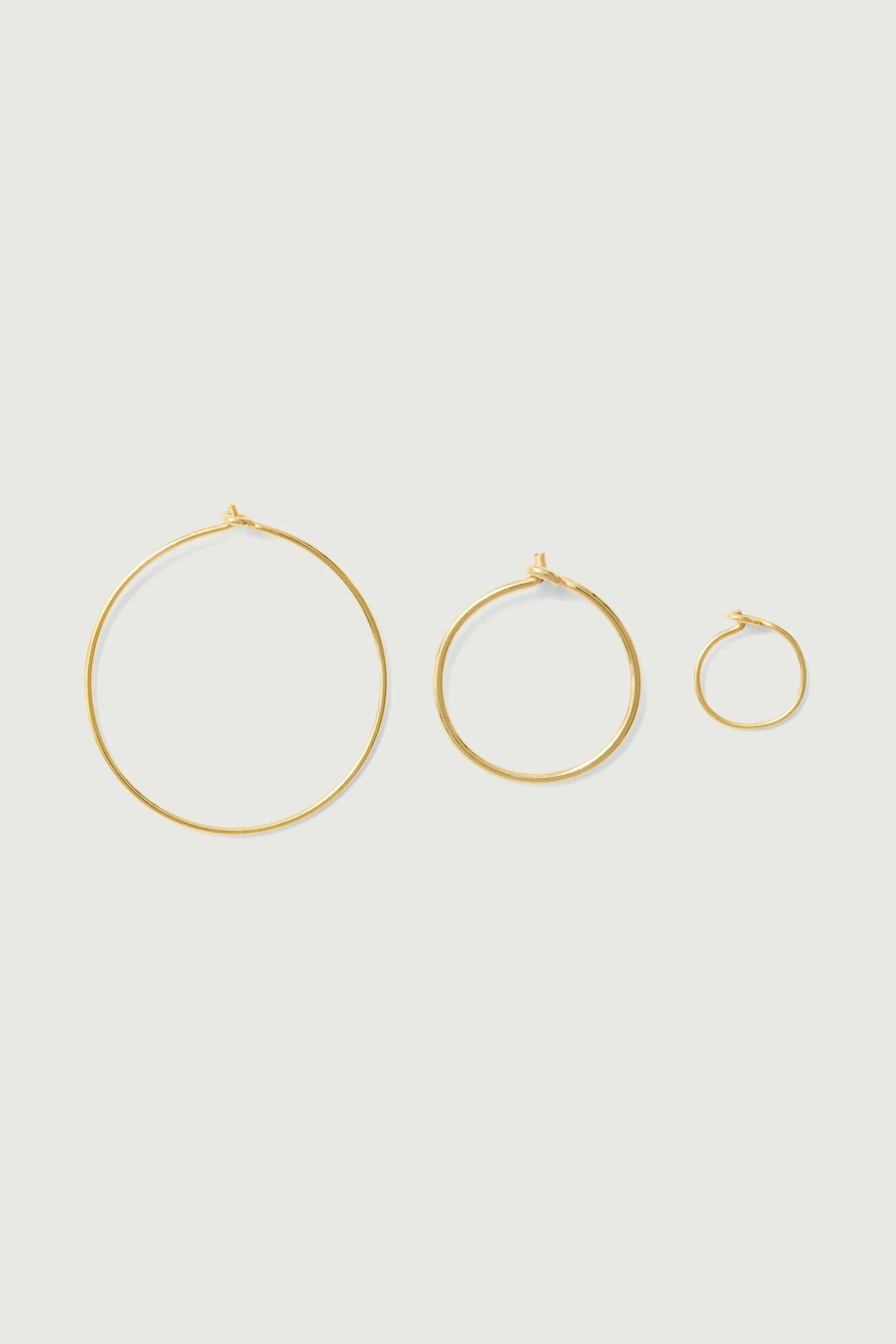 DOM GOLD EARRING